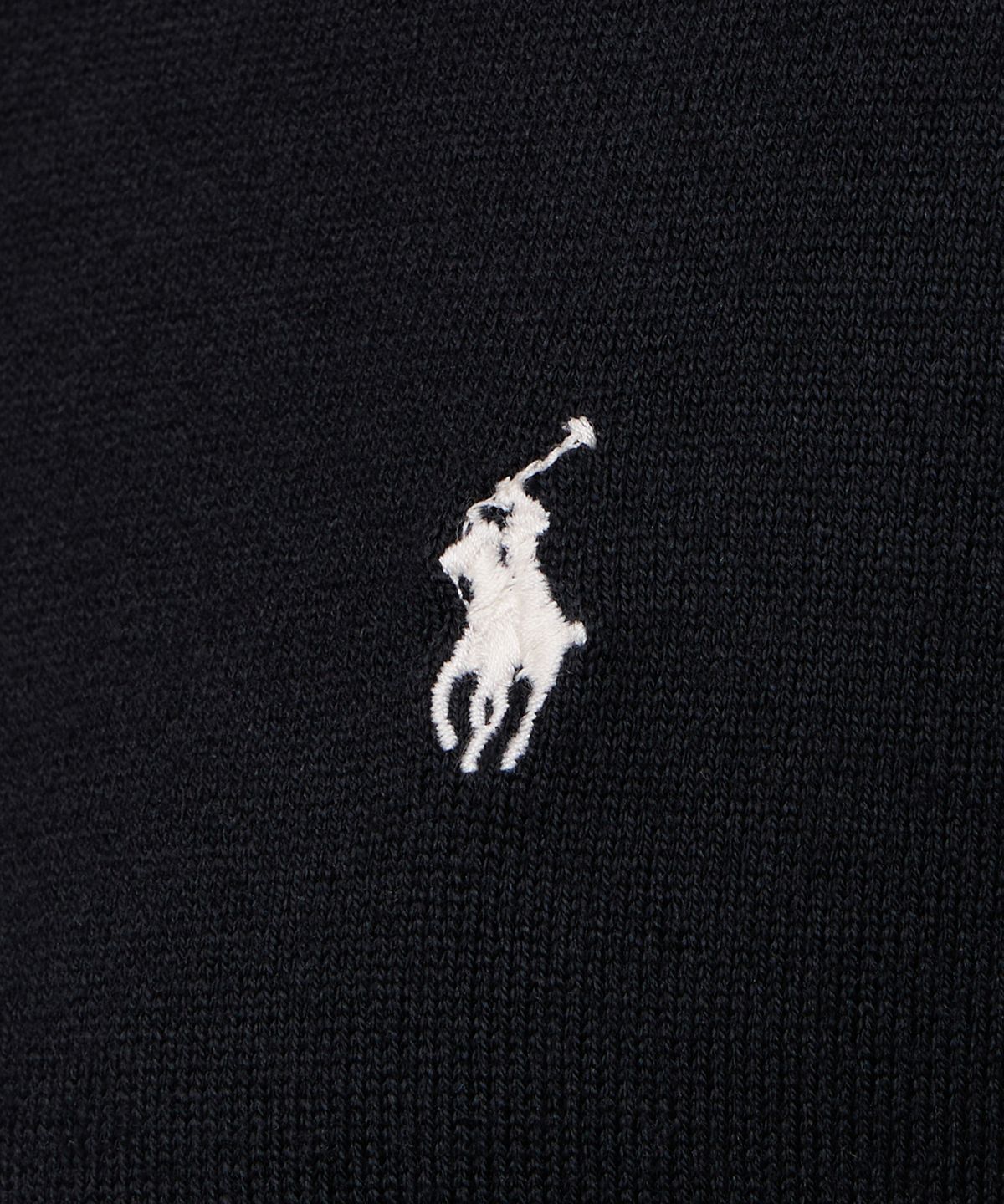 폴로 랄프 로렌(POLO RALPH LAUREN) W 코튼 블렌드 카디건 - 블랙