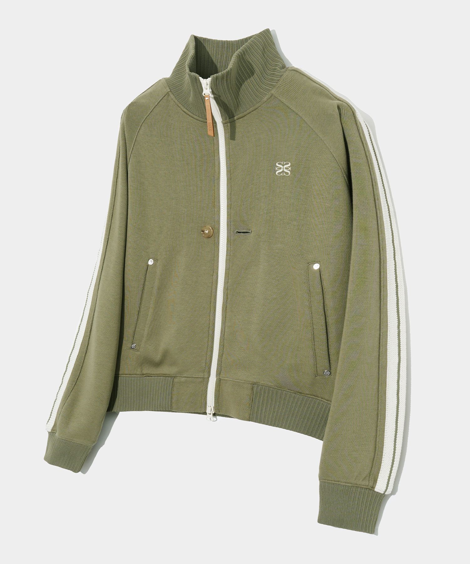 ◆SATUR◆ Lawton All Day Track Zip-Up Jacket Mud Khaki SA23S MUSINSA公式 | SATUR Lawton all day track zip-up jacket mud khaki