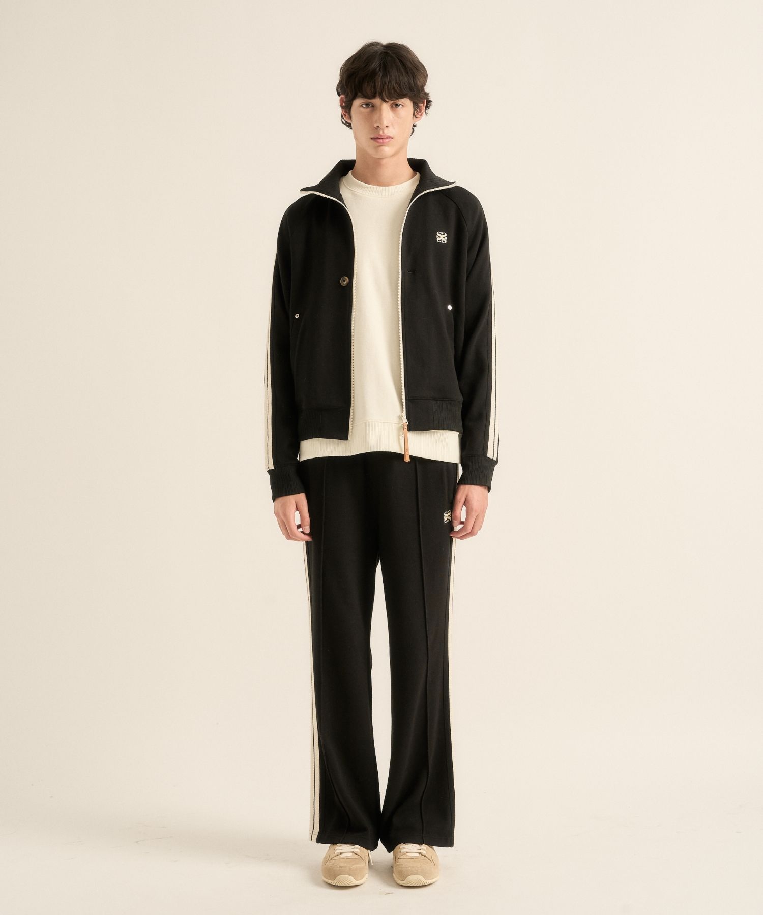★SATUR★ Lawton All Day Track Pants Art Black MUSINSA | SATUR Lawton All Day Track Pants Caviar Black