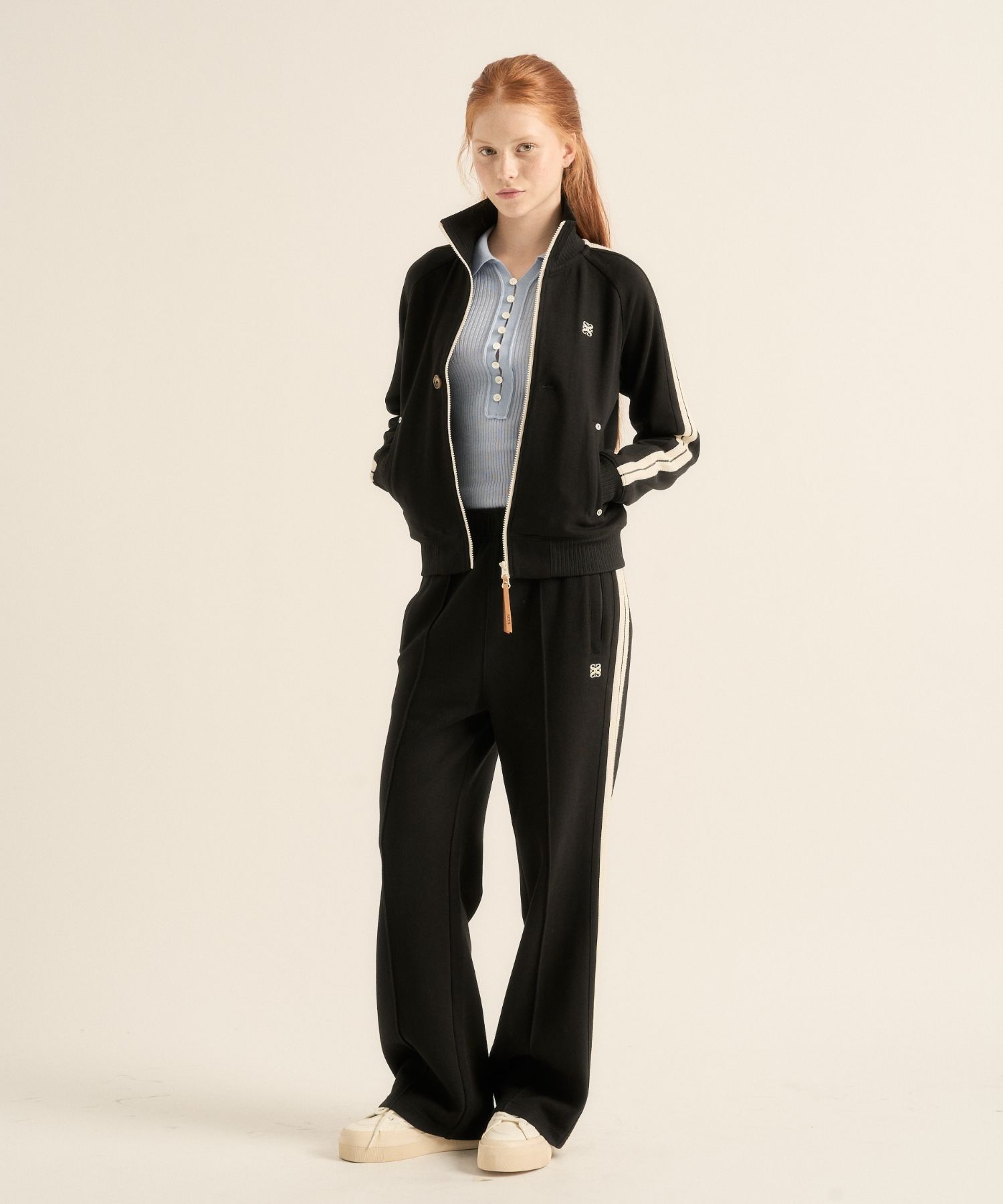 MUSINSA | SATUR Lawton All Day Track Pants Caviar Black