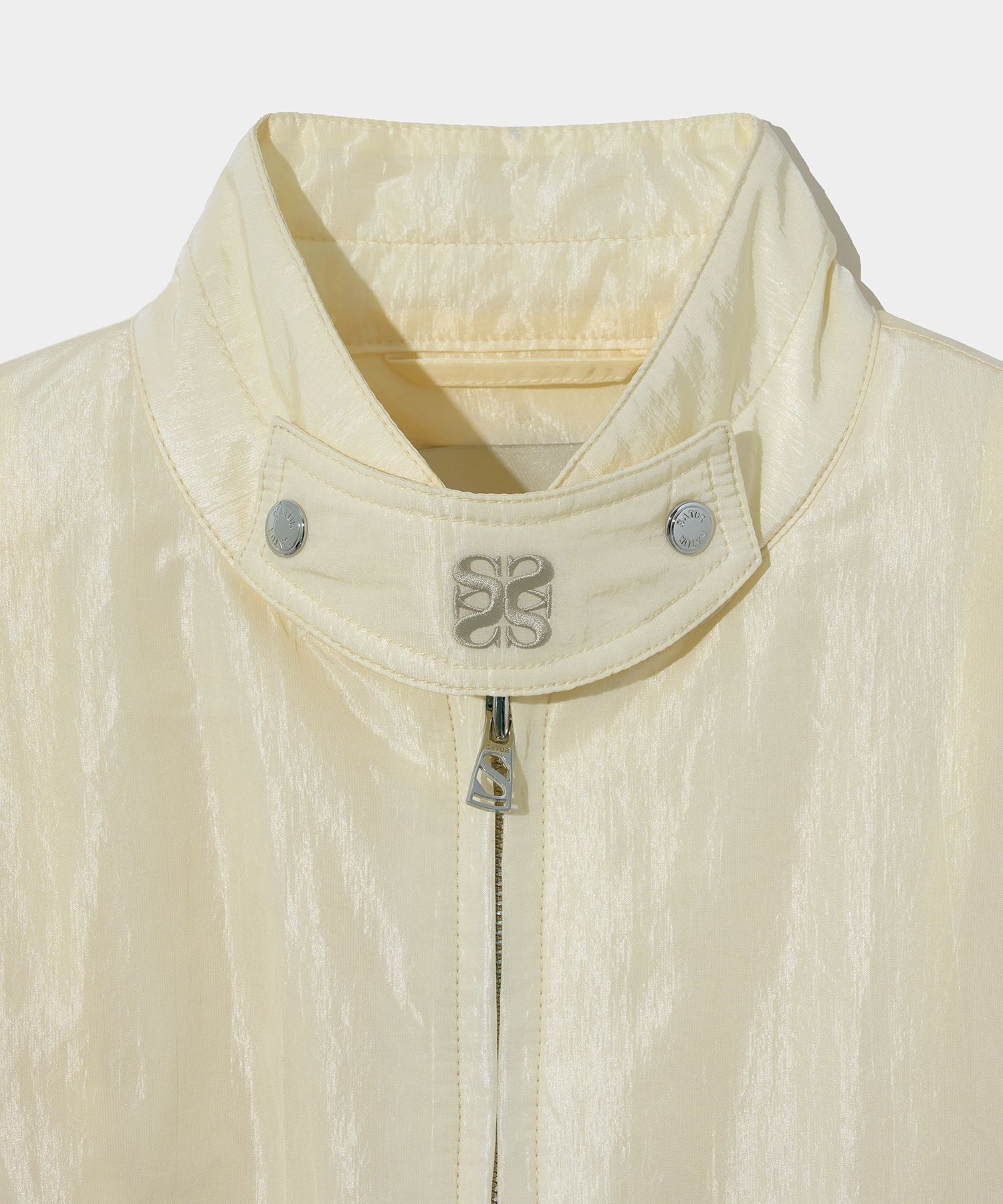 MUSINSA | SATUR Santee Nylon Oversized Blouson MA-1 Jacket