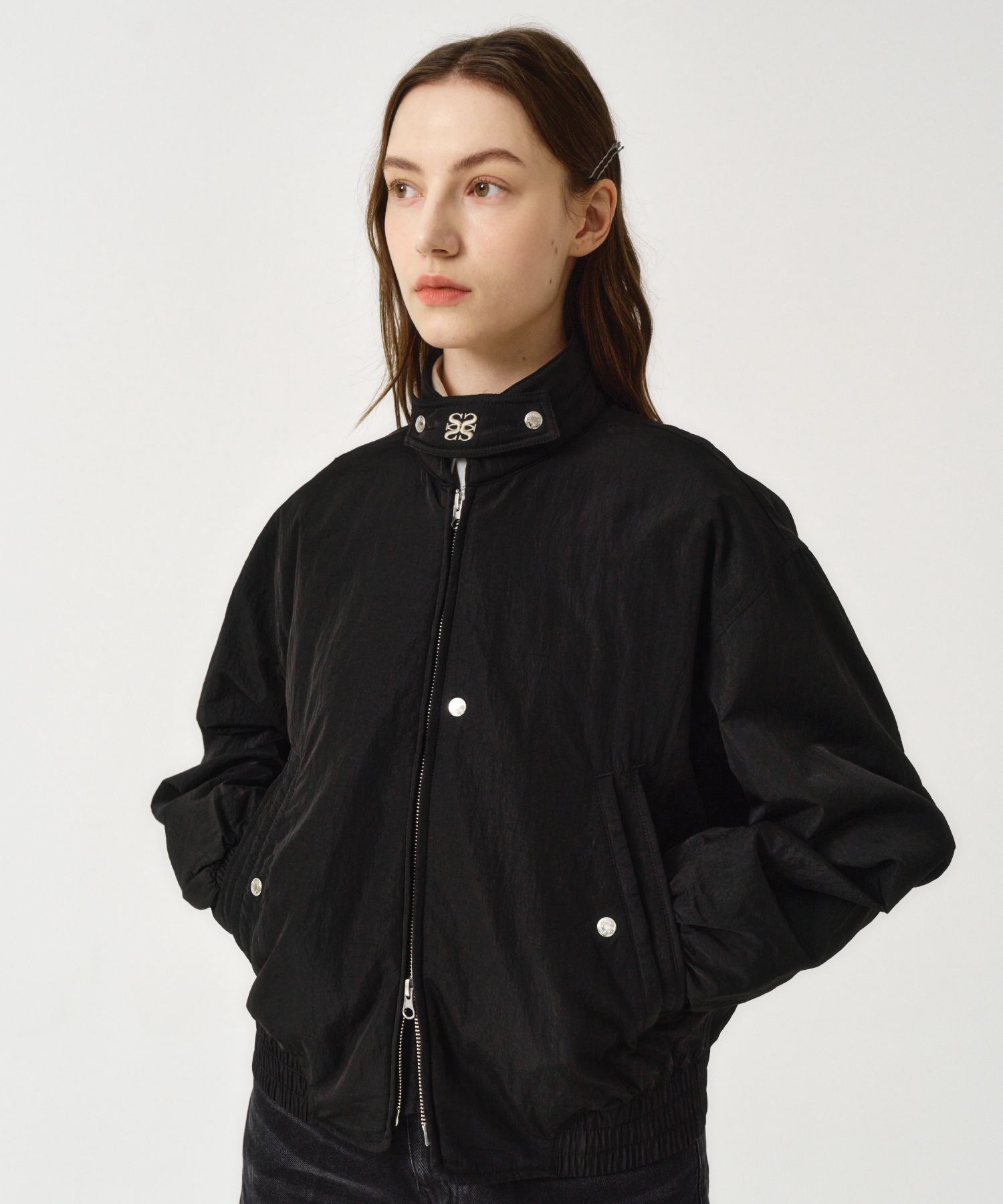 MUSINSA公式 | SATUR Santee Nylon Oversized Blouson MA-1