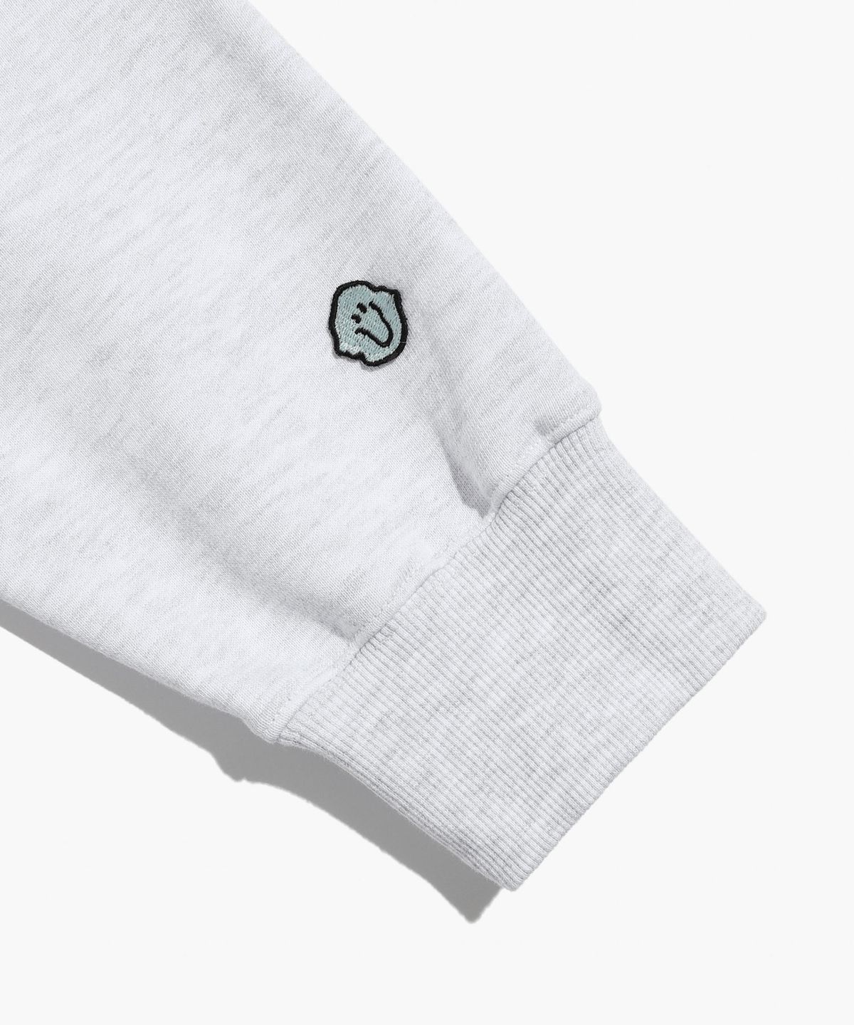 나이스고스트클럽(NICEGHOSTCLUB) GUMMY BEAR & LOGO SWEATSHIRTS_LIGHT GREY(NG2DSUM440A)