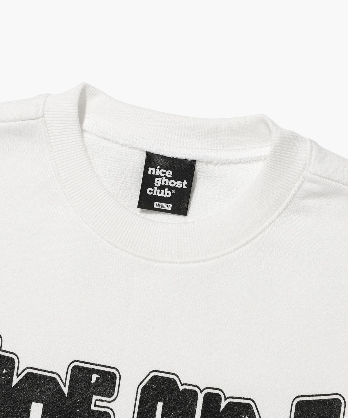 나이스고스트클럽(NICEGHOSTCLUB) NICE GHOST CITY SWEATSHIRTS_WHITE(NG2DSUM444A)