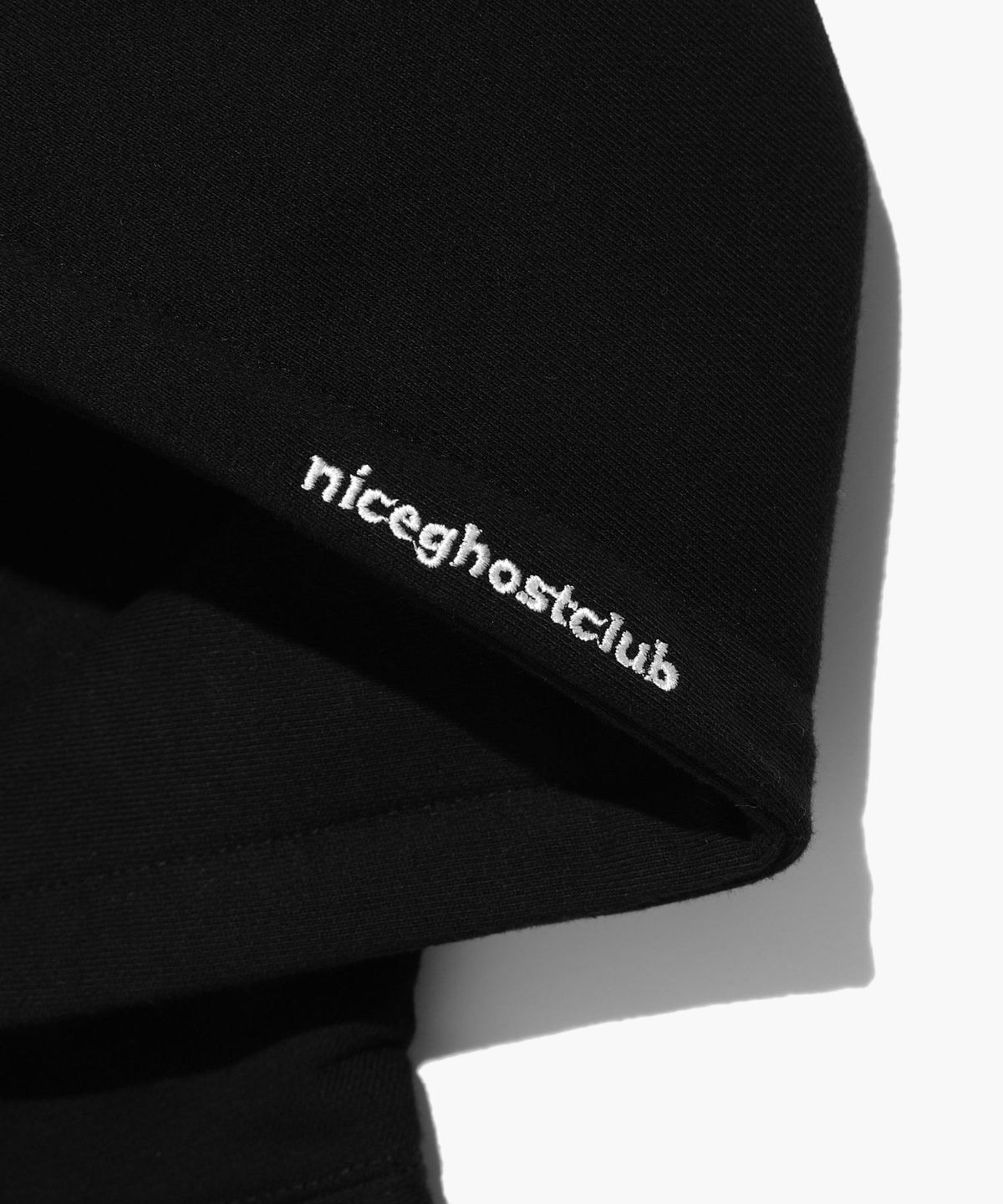 나이스고스트클럽(NICEGHOSTCLUB) FIRECRACKER LOGO HOODIE_BLACK(NG2DSUM407A)
