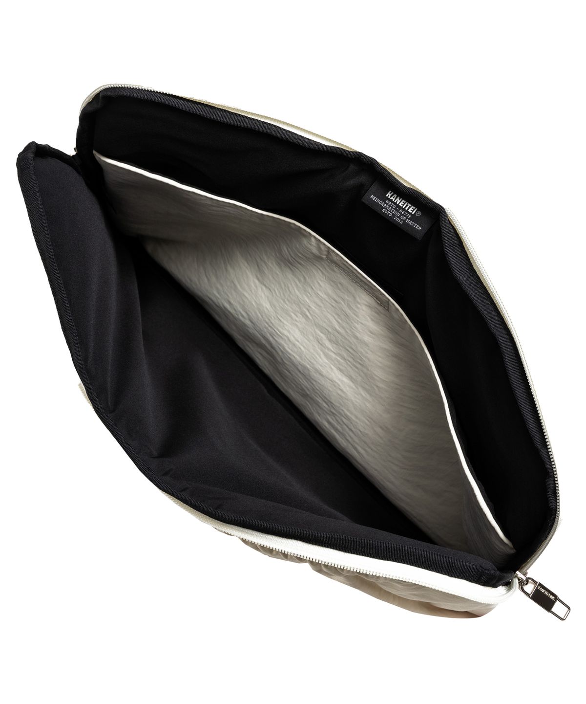 카네이테이(KANEITEI) NAPOLI LAPTOP POUCH (ECRU) / RECYCLED