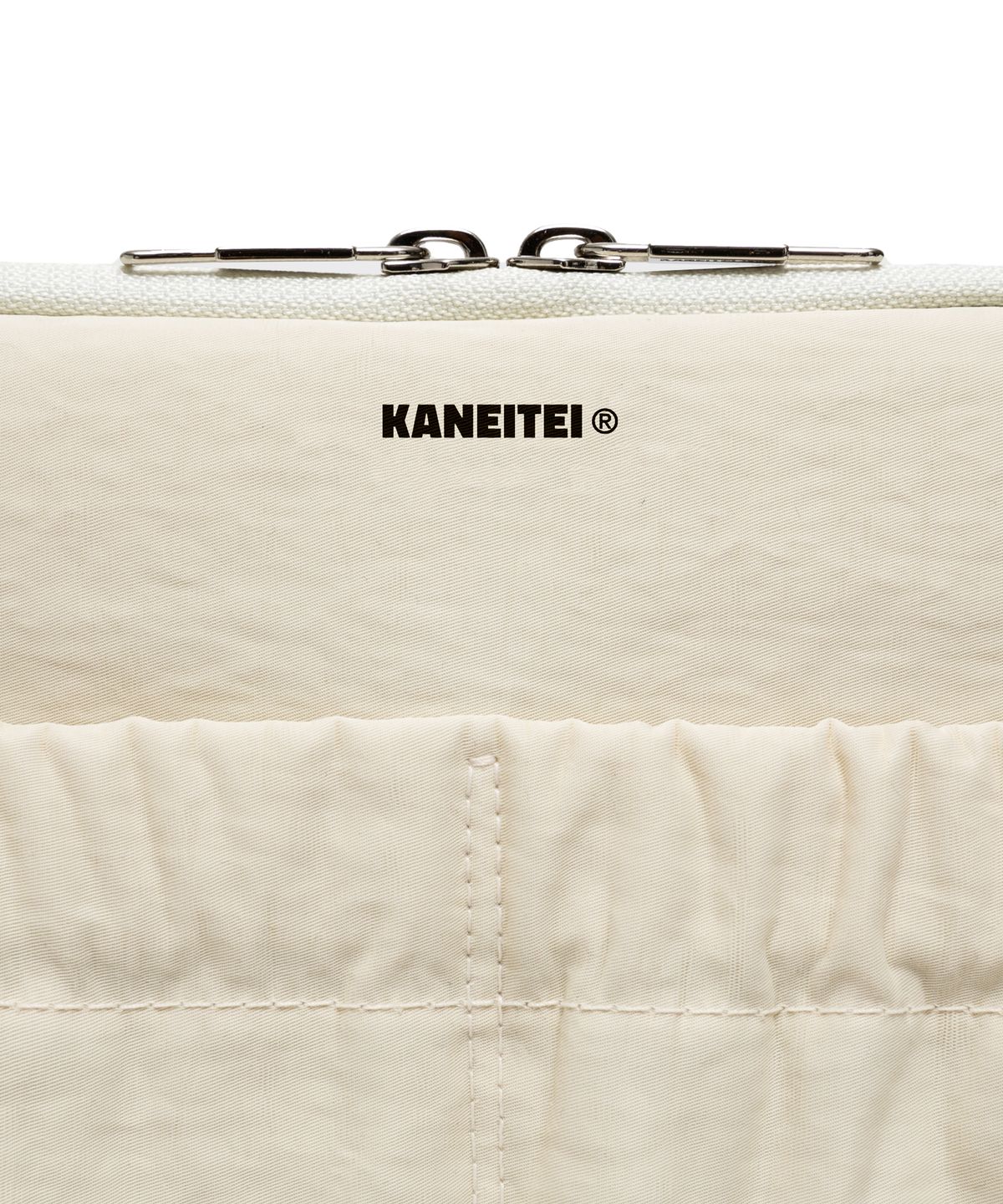 카네이테이(KANEITEI) NAPOLI LAPTOP POUCH (ECRU) / RECYCLED