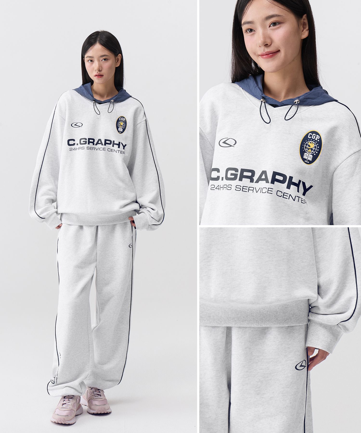 ★CODEGRAPHY★HWASEOM COLORING SPORTS CREWNECK★送料・関税込 ☆CODEGRAPHY☆HWASEOM COLORING SPORTS CREWNECK☆送料・関税込