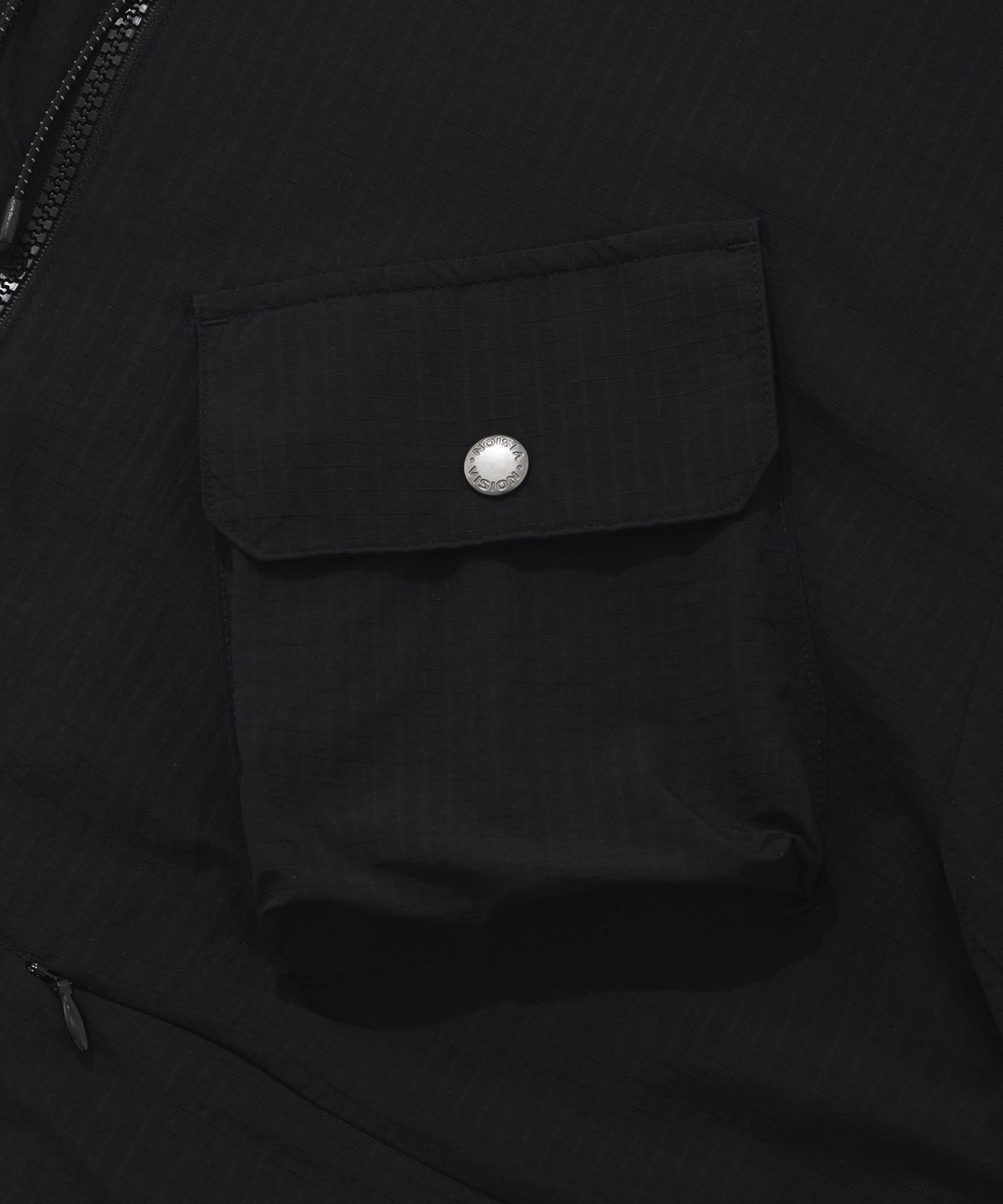 비전스트릿웨어(VISION STREETWEAR) VSW Utility Windbreaker Black