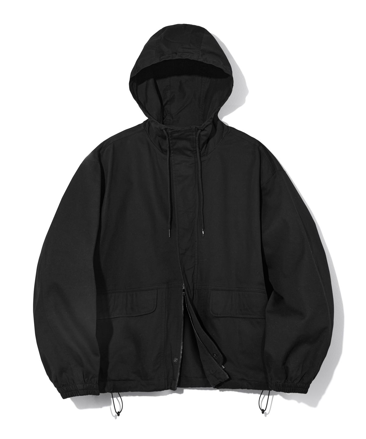 코드그라피(CGP) 워시드 코튼 후드 집업_4COLOR