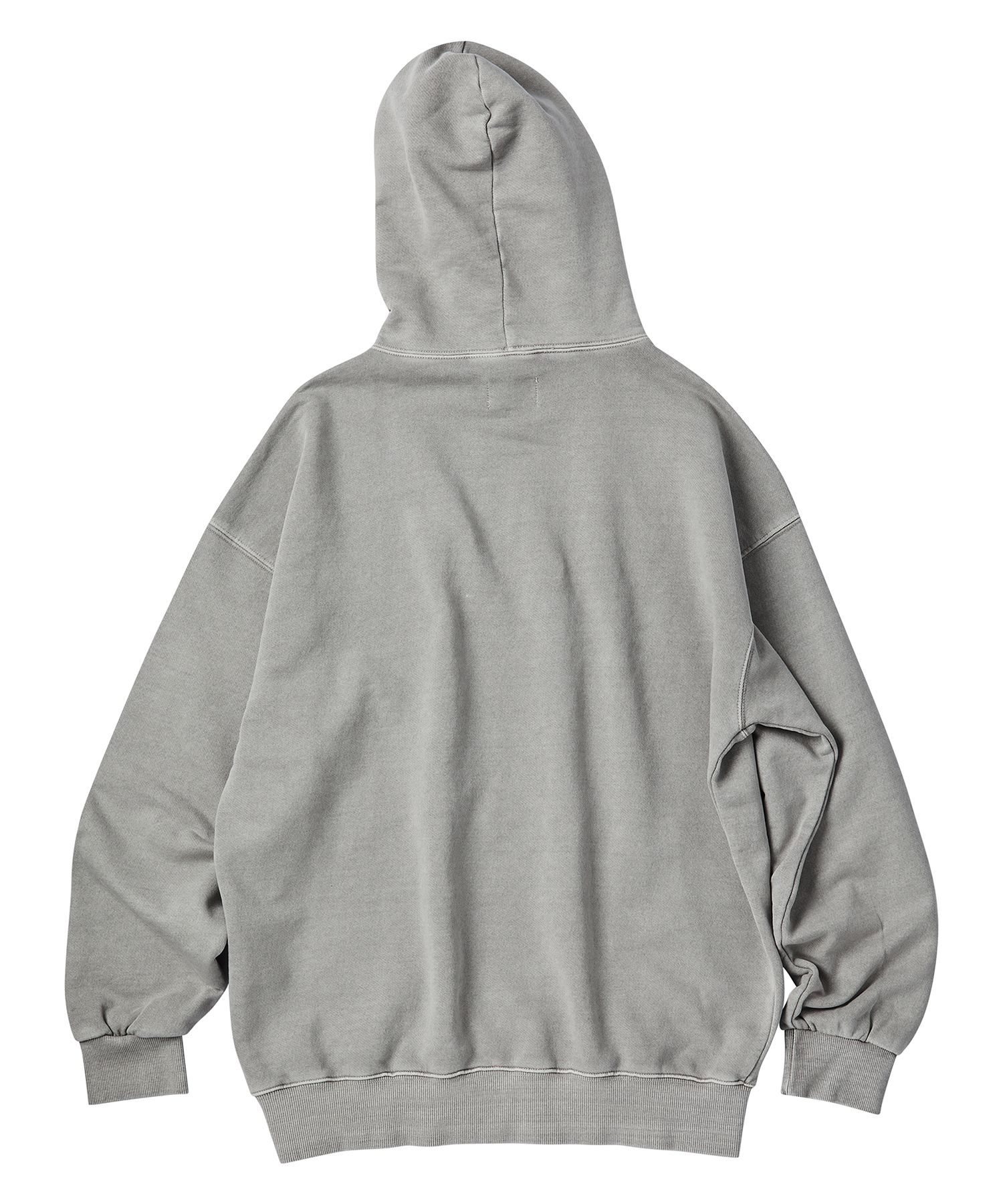 MUSINSA | TRAVEL workshop division pigment hoodie ghost gray