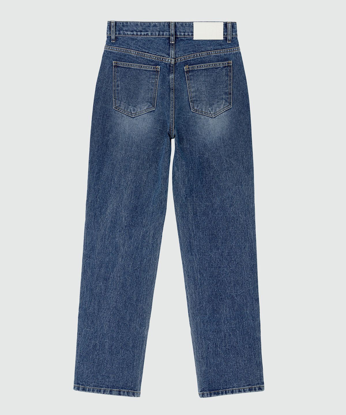 데케트(DECET) Dawn Semi Wide Jeans DCPT002LaserBlue