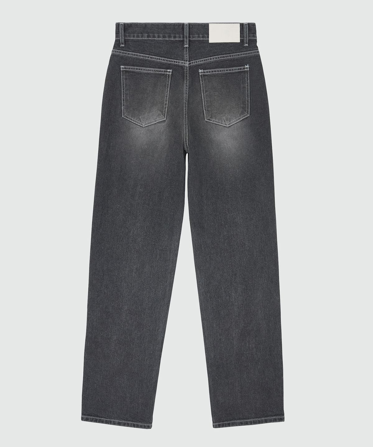 데케트(DECET) Dawn Semi Wide Jeans DCPT002LaserBlack