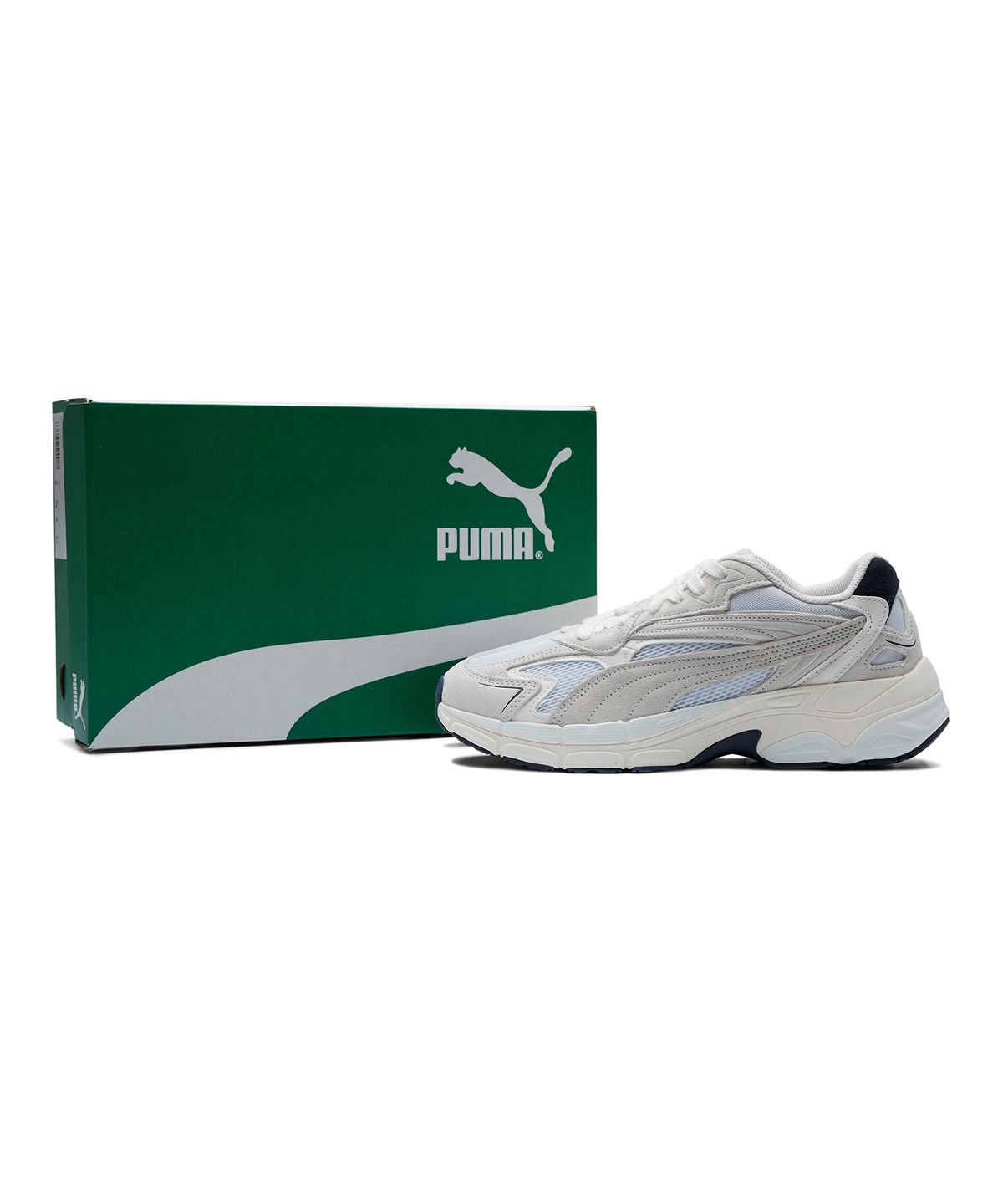 푸마(PUMA) 테버리스 나이트로 - 아이보리:네이비 / 388774-10