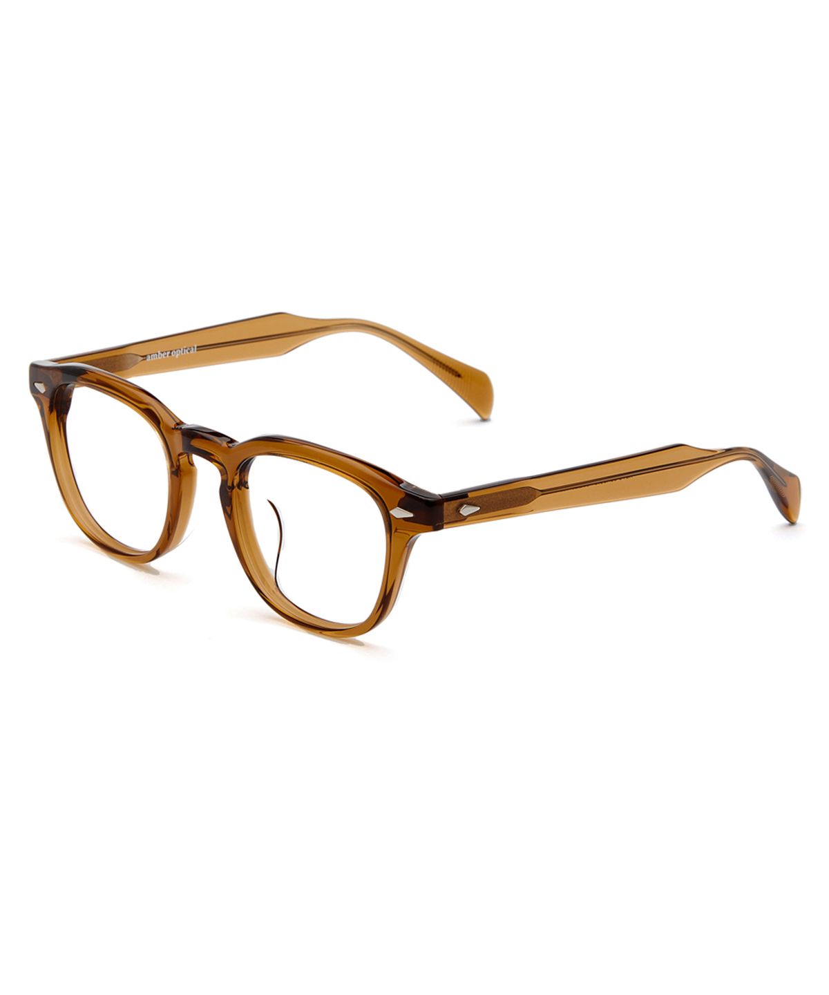 앰버옵티컬(AMBEROPTICAL) 레토 클래식 50 스모크 브라운