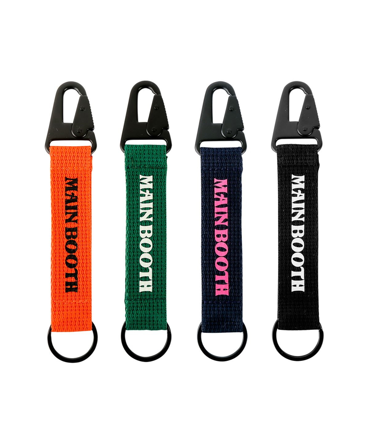 메인부스(MAINBOOTH) Original Logo Webbing Strap