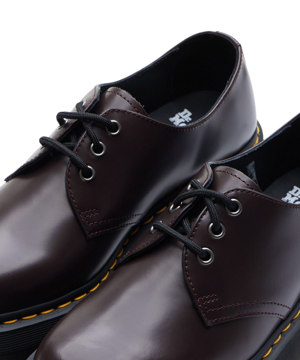 닥터마틴(DR.MARTENS) 1461 3홀 쿼드 스무스 버건디 / 27332626