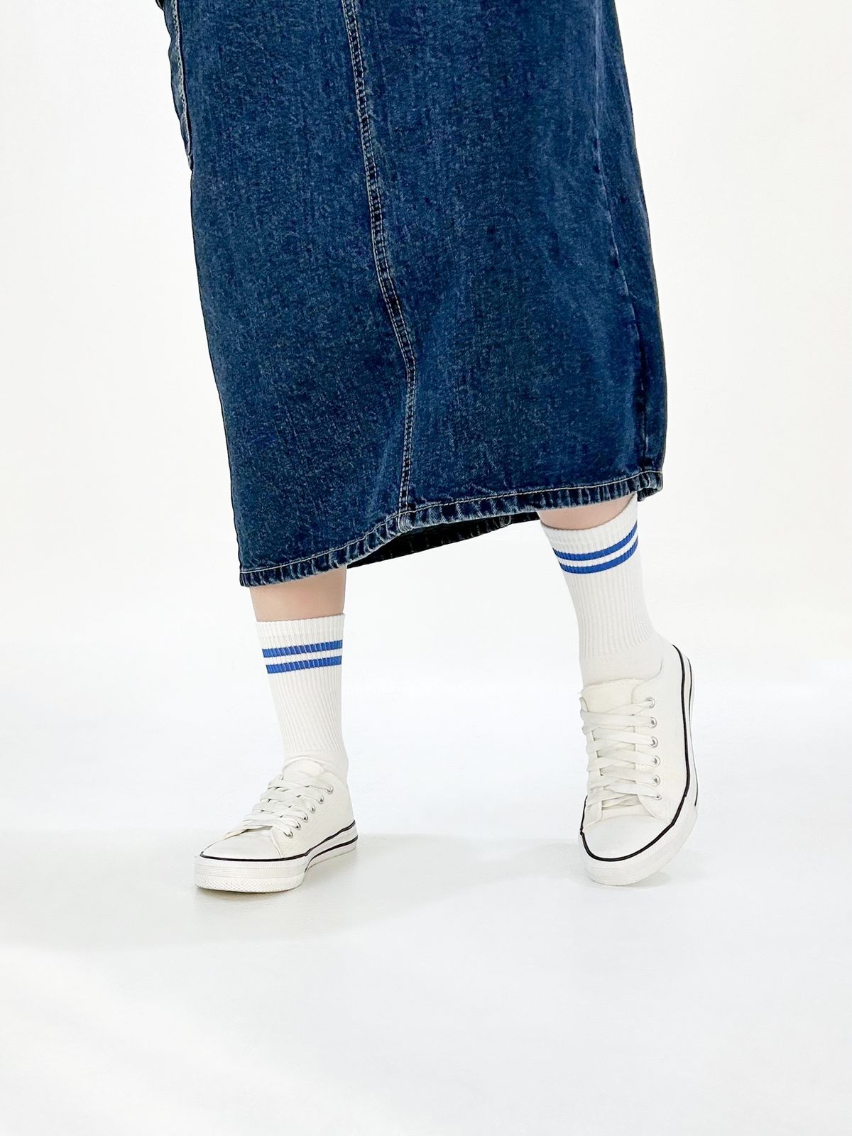 옐로우삭스(YELLOWSOCKS) 2라인 블루
