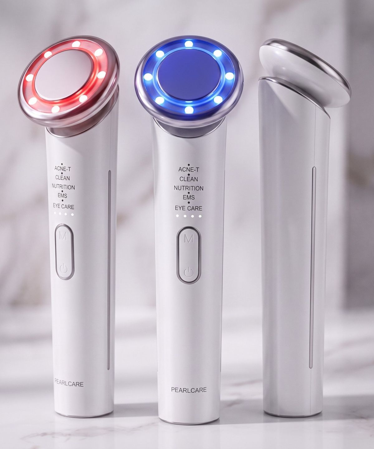 펄케어(PEARLCARE) 뉴소닉 뷰티 디바이스 갈바닉 얼굴 마사지기 피부 관리기