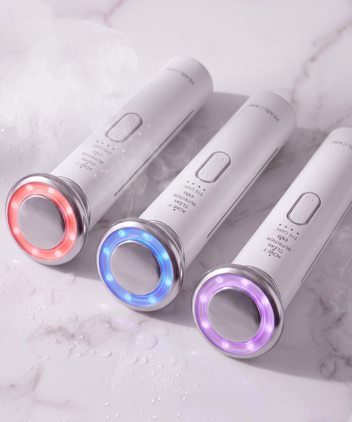 펄케어(PEARLCARE) 뉴소닉 뷰티 디바이스 갈바닉 얼굴 마사지기 피부 관리기