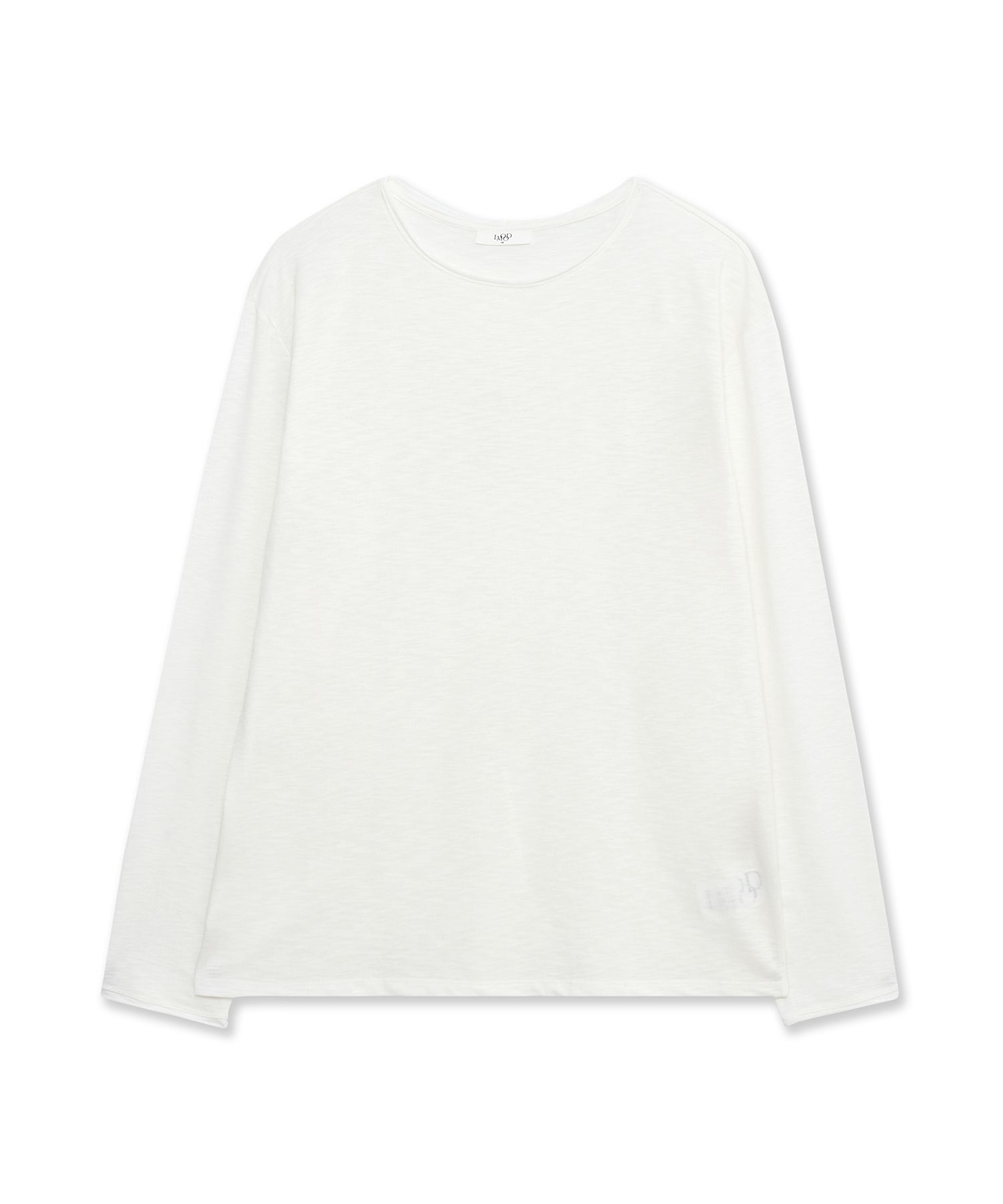 ★LMOOD★ Slub Scoop Neck Long Sleeve T-Shirt 2 COLOR LMDM38 MUSINSA | LMOOD Slub Scoop Neck Long Sleeve T-Shirt ( 2 COLOR )