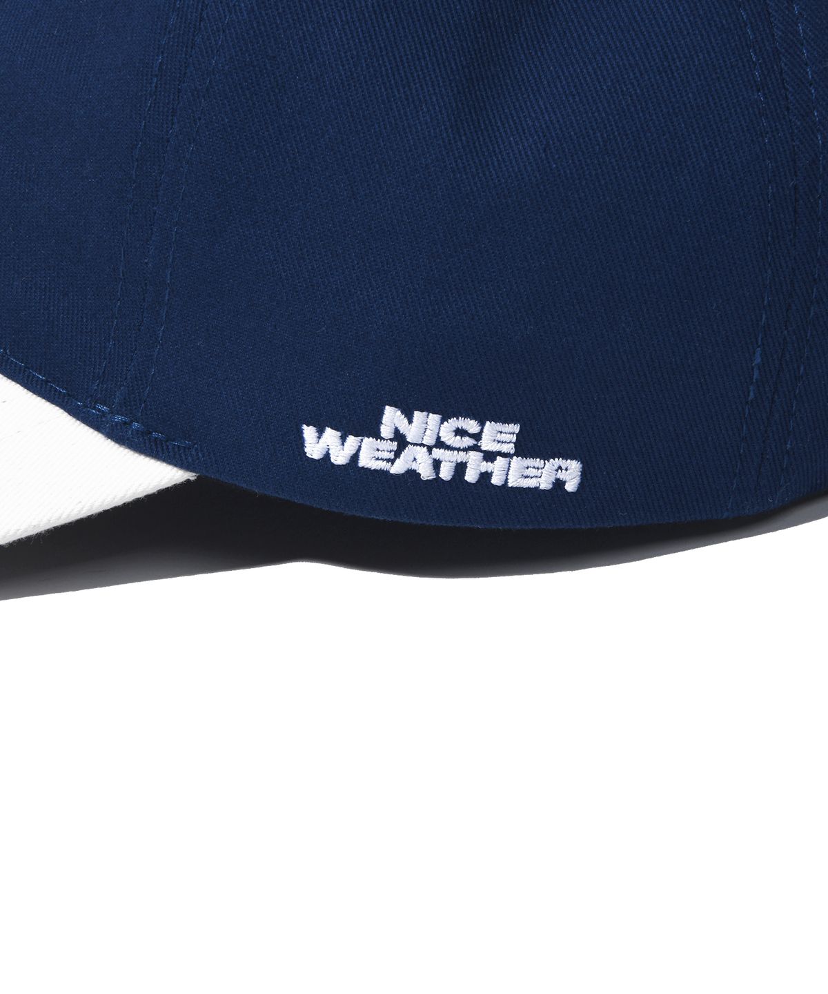 예일(YALE) [YALE x NICEWEATHER] 로고 덕 캡 네이비