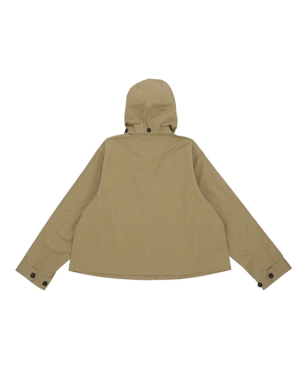 꼬모니노즈(COMONINOZ) W HOOD SHORT JACKET [BEIGE]