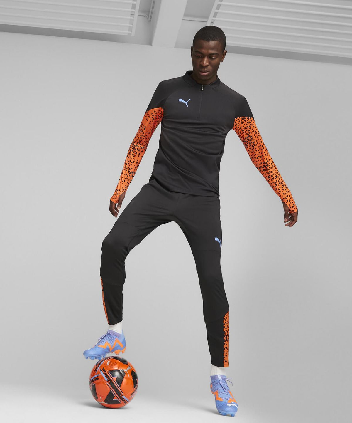 푸마(PUMA) 인디비쥬얼컵 트레이닝 1/4 집업