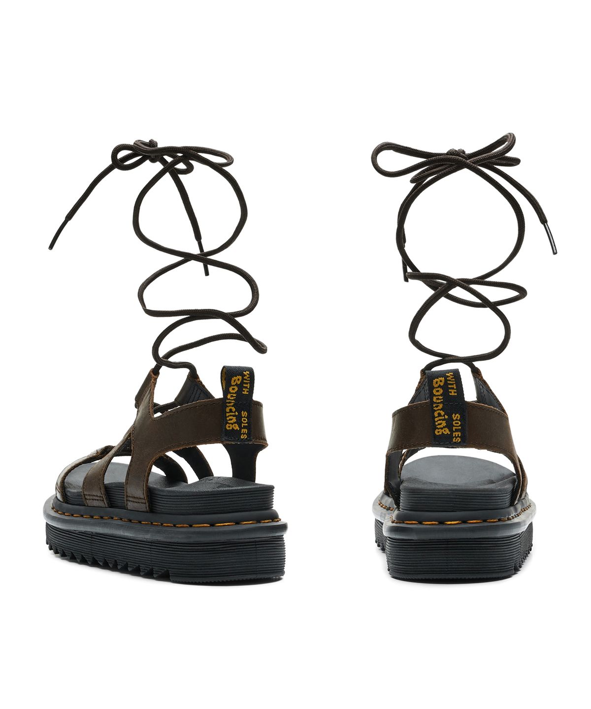 닥터마틴(DR.MARTENS) 나틸라 다크브라운 샌들 / 27297201