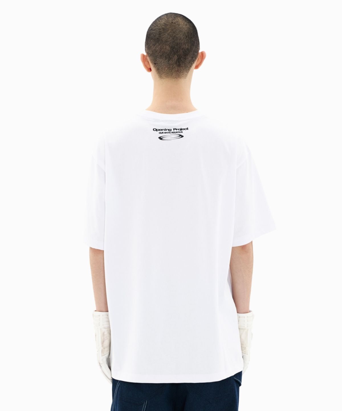 오프닝프로젝트(OPENING PROJECT) Identity T Shirt - White