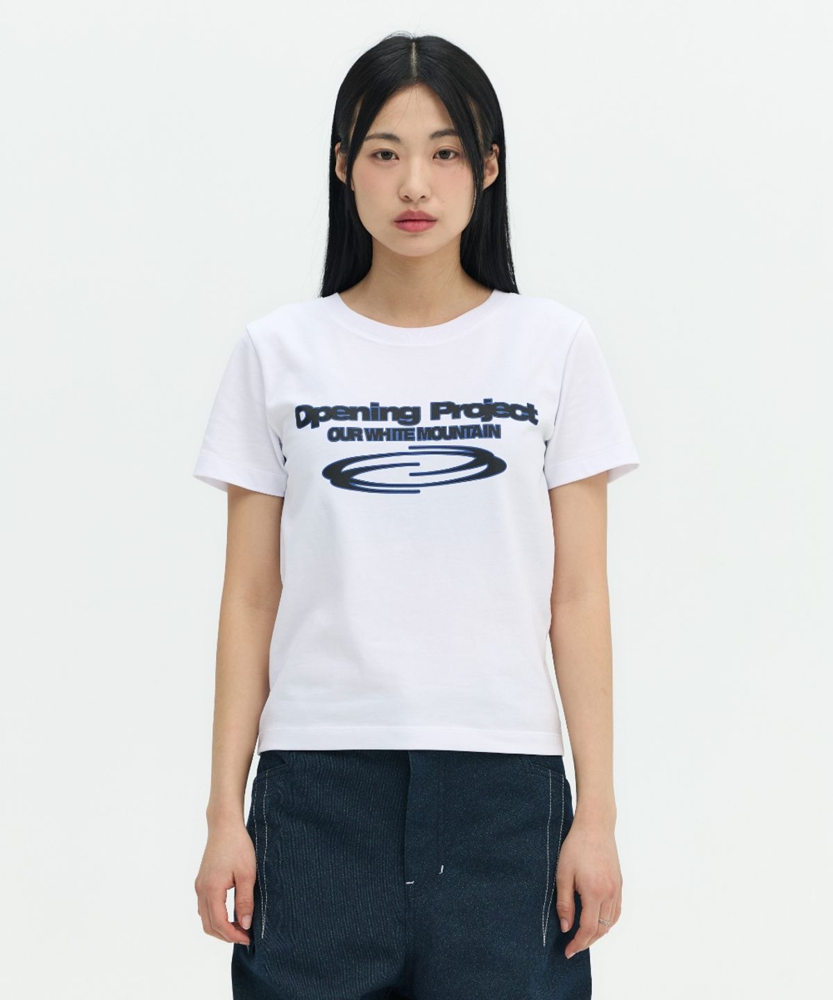 오프닝프로젝트(OPENING PROJECT) Identity T Shirt - White