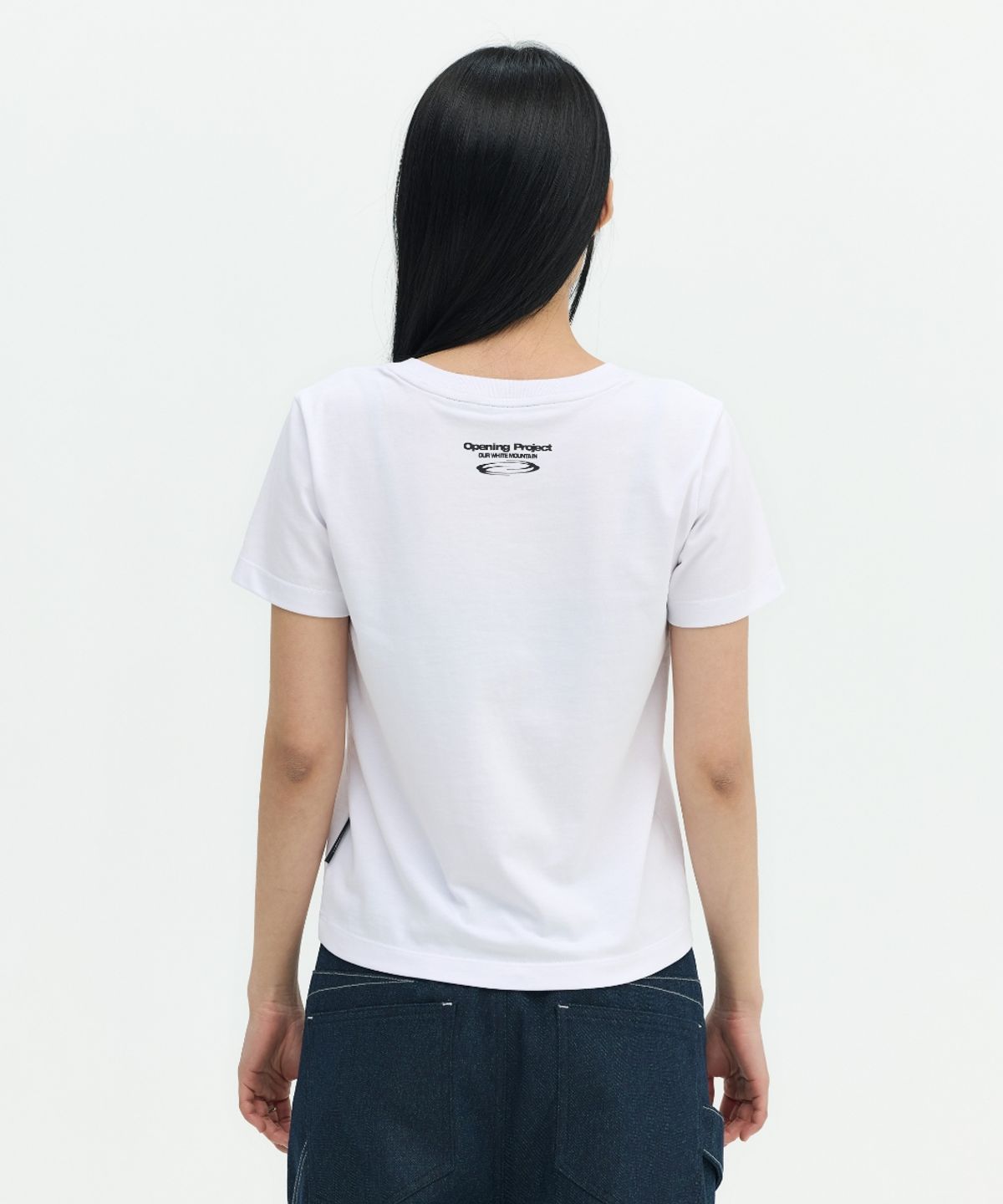 오프닝프로젝트(OPENING PROJECT) Identity T Shirt - White
