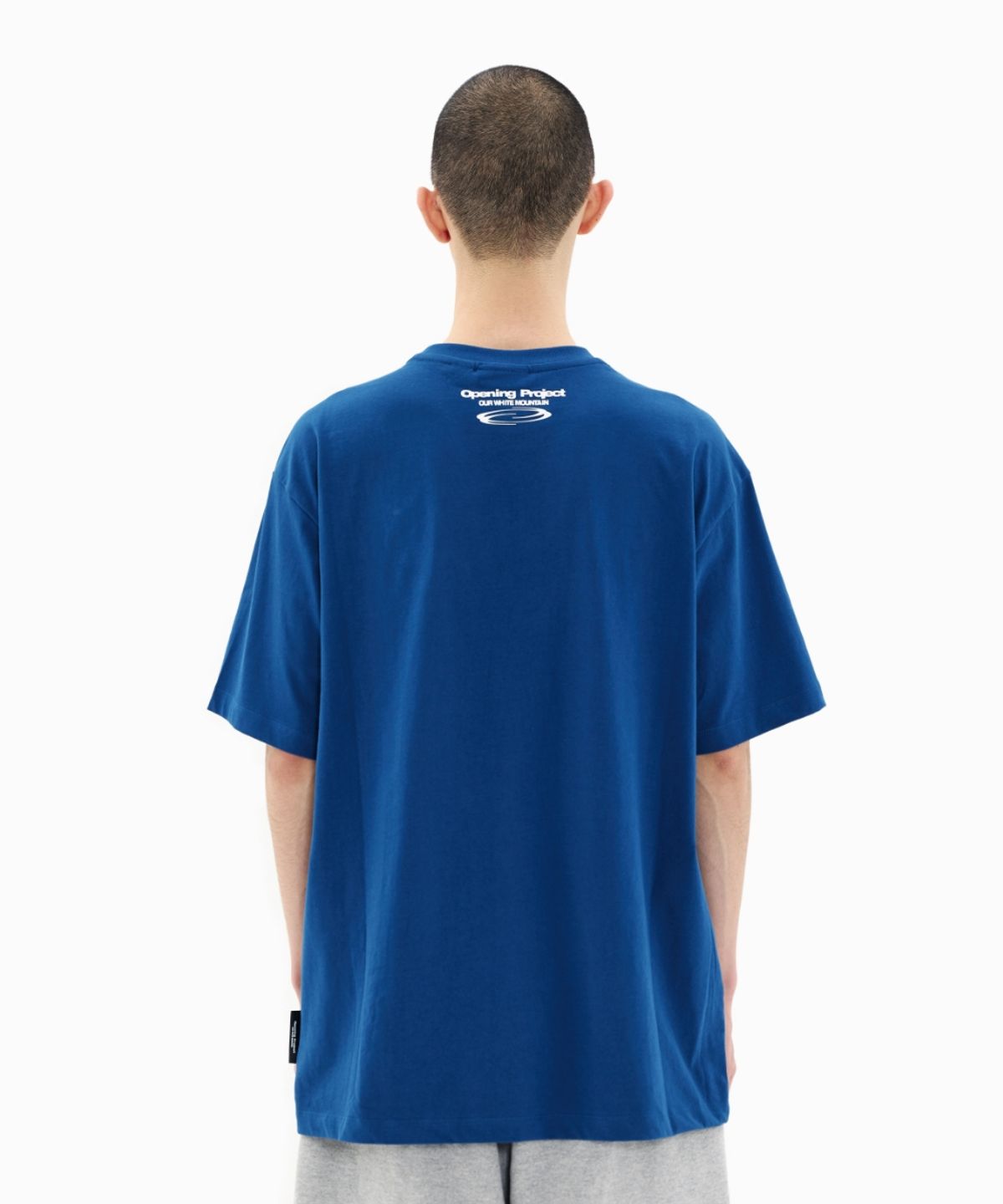 오프닝프로젝트(OPENING PROJECT) Identity T Shirt - Blue