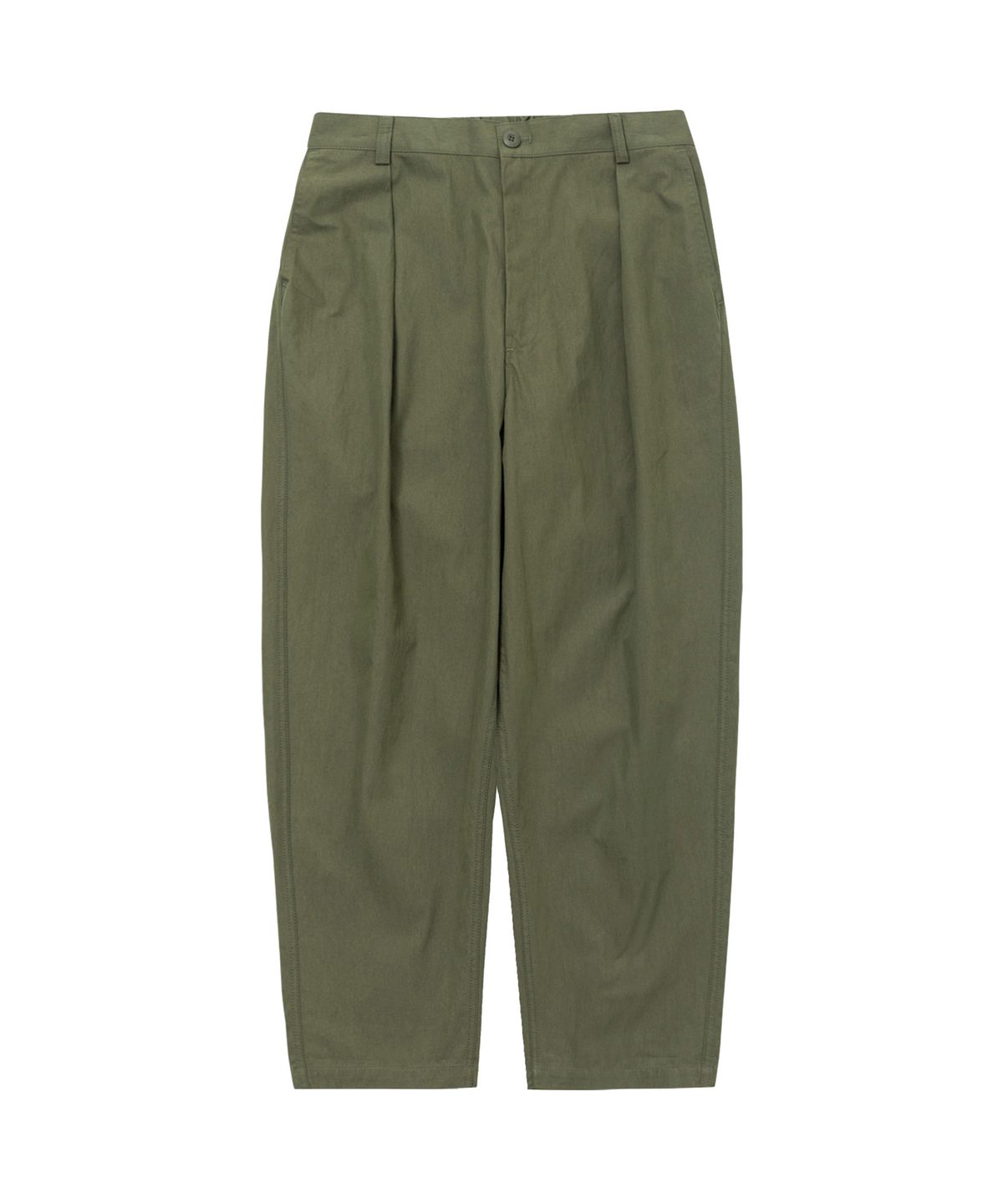카네이테이(KANEITEI) GINZA TAPERED SLACKS PANTS (OLIVE DRAB) / ORGANIC