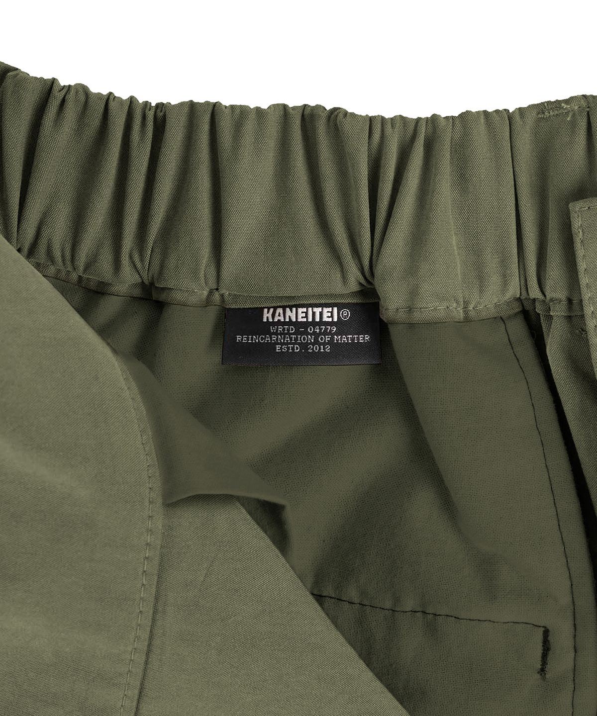 카네이테이(KANEITEI) GINZA TAPERED SLACKS PANTS (OLIVE DRAB) / ORGANIC