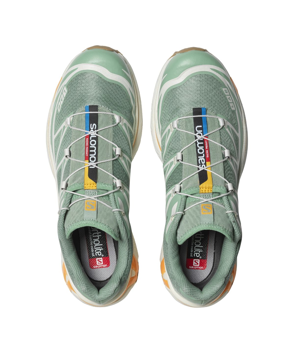 살로몬(SALOMON) XT-6 - 그라니트 그린:아쿠아:블레이징 오렌지 / L47148100