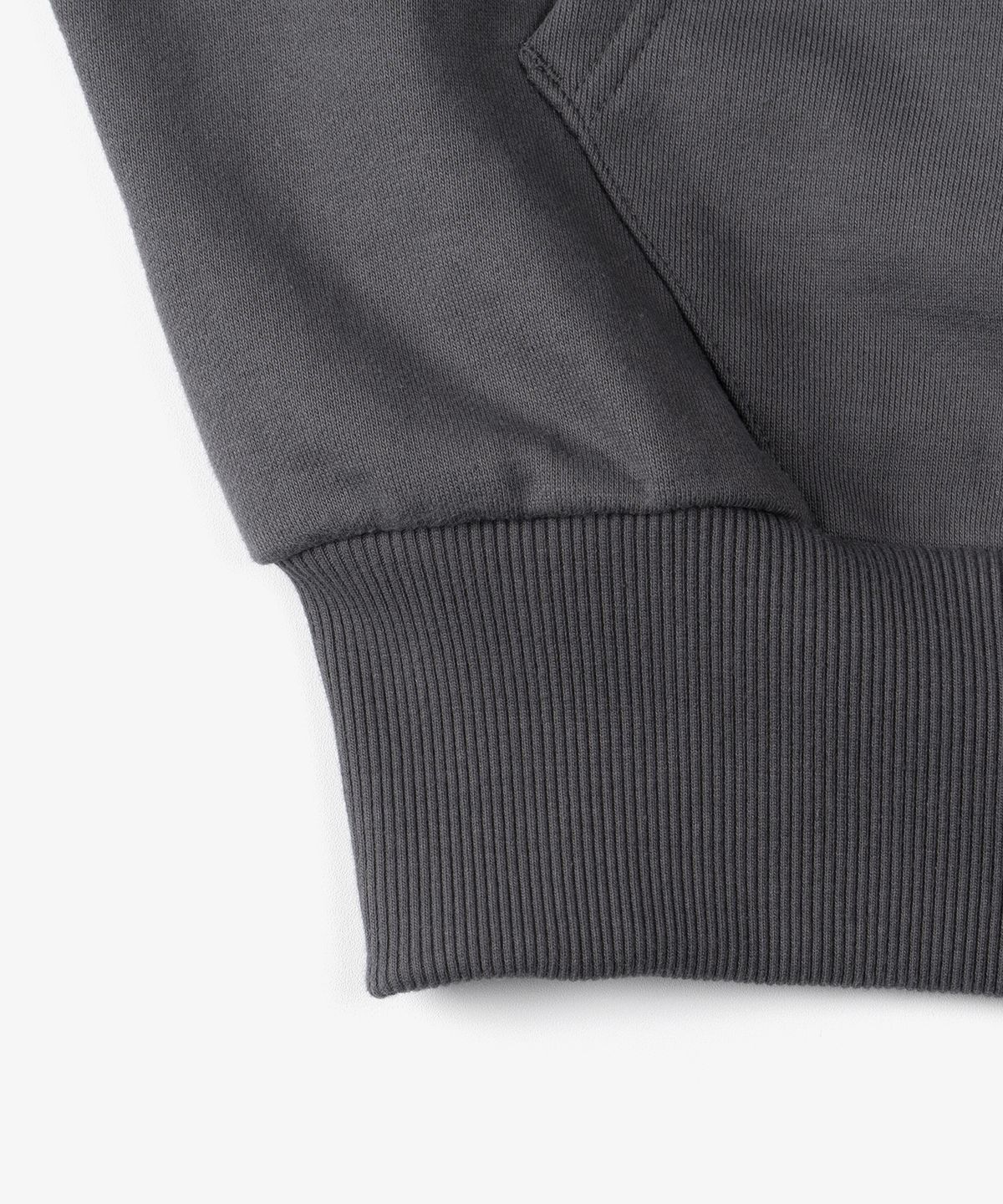 토피 우먼(TOFFEE WOMEN) W 2WAY 크롭 스웻 후드 집업 (CHARCOAL)