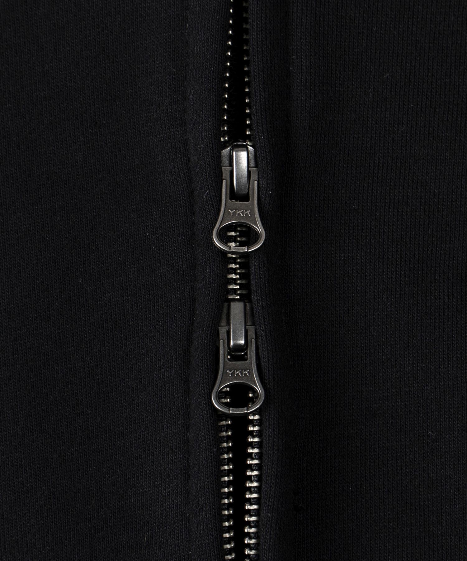 パーカー・フーディ TOFFEE 2WAY SWEAT HOOD zip-up BLACK TAF-2WHZU01BK MUSINSA | TOFFEE 2WAY Cropped Sweat hooded Zip-up (BLACK)