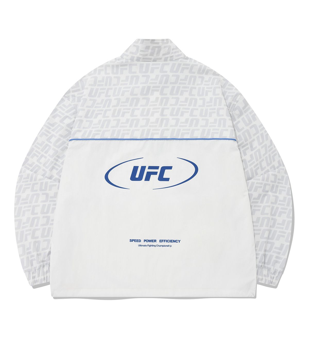 유에프씨 스포츠(UFC SPORT) UFC 로고 모노그램 오버핏 아노락 자켓 화이트 U2JKU1309OW