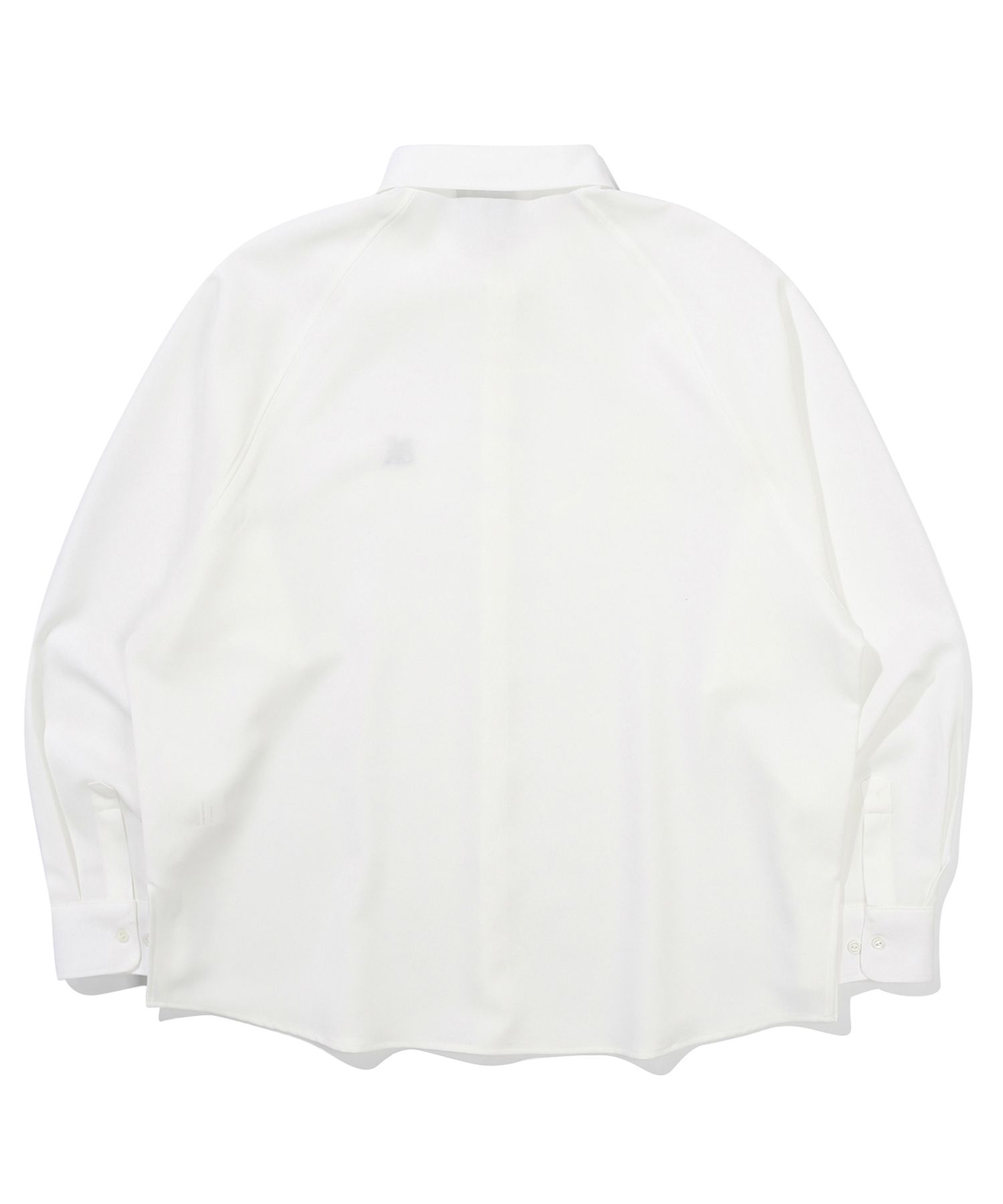 【ROMANTIC CROWN】23SS★ RAGLAN SLIT SHIRT MUSINSA | ROMANTIC CROWN Raglan Slit Shirt_White