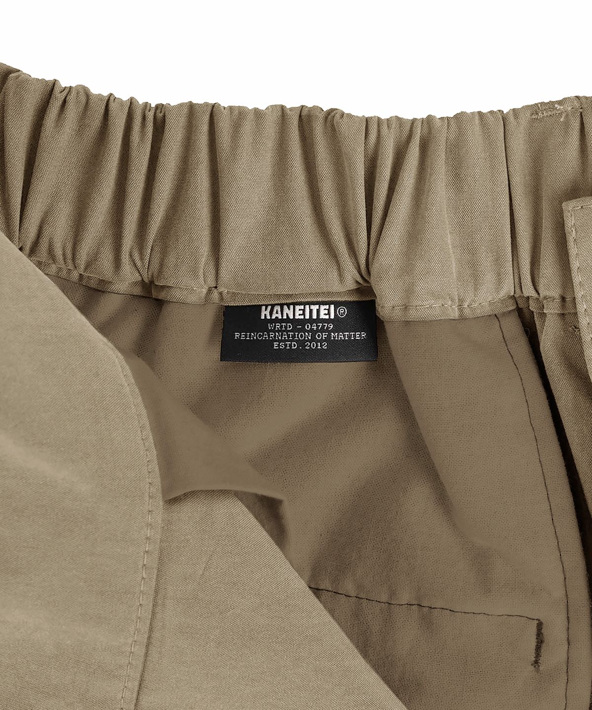 카네이테이(KANEITEI) GINZA TAPERED SLACKS PANTS (BEIGE) / ORGANIC