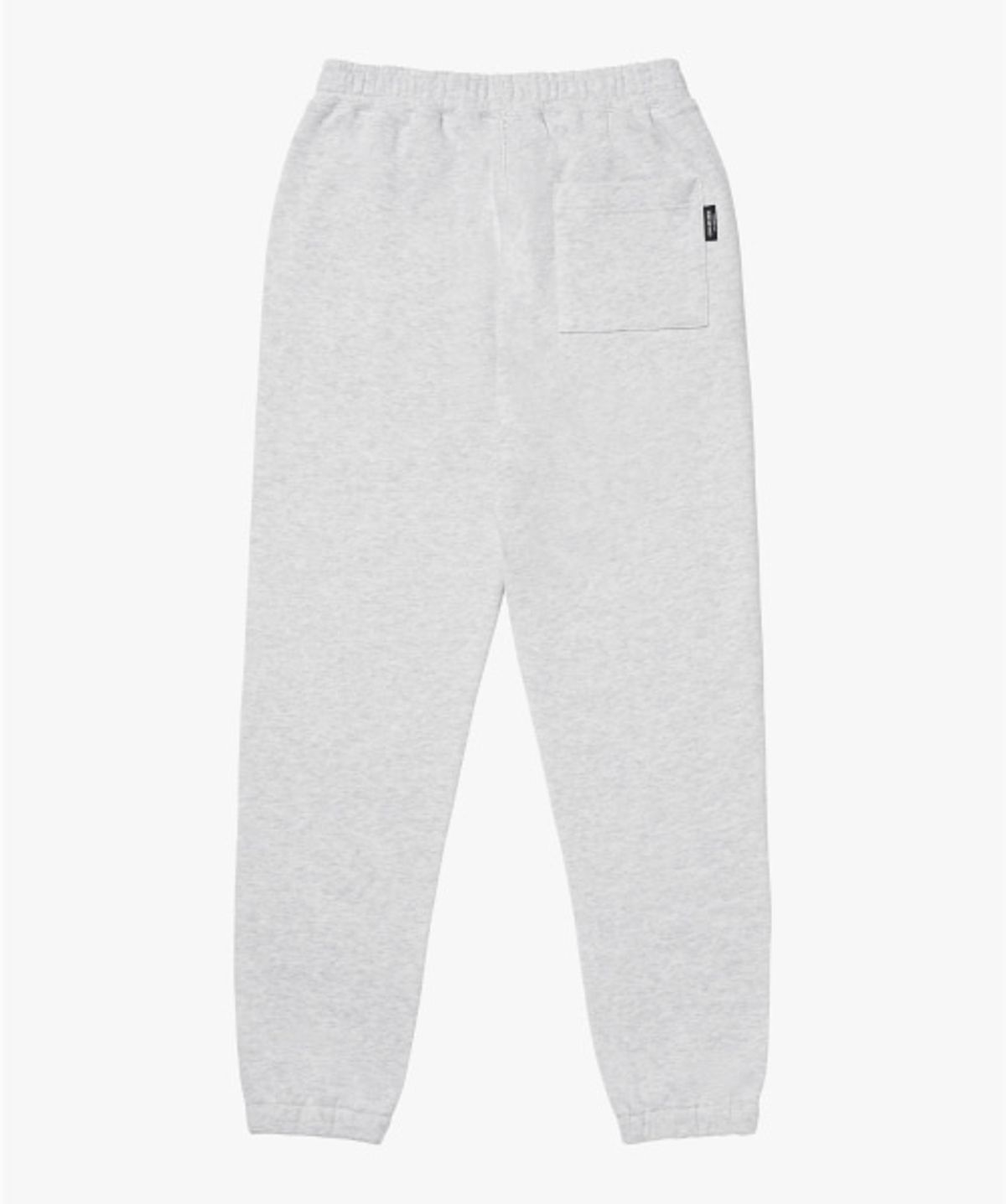 골스튜디오(GOALSTUDIO) ESSENTIAL APPLIQUE JOGGER-MELANGE GREY