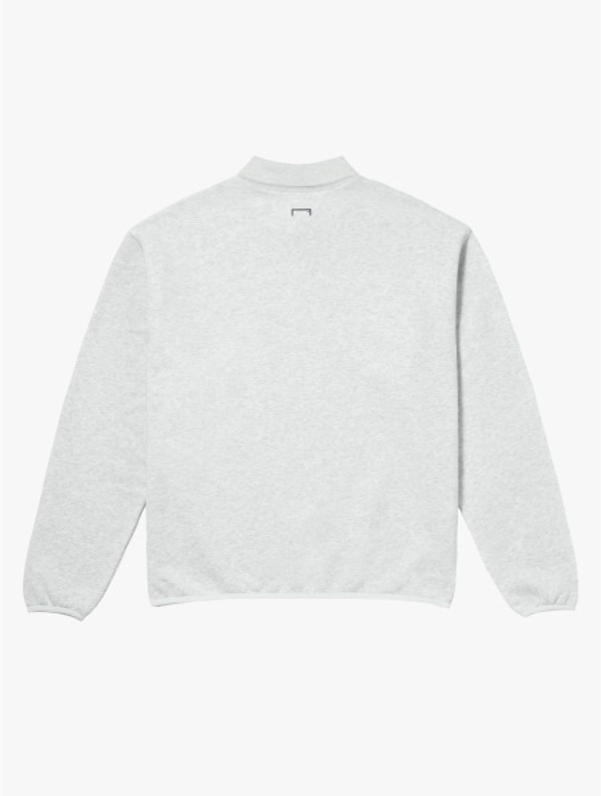 골스튜디오(GOALSTUDIO) FC STONE WASHED COLLAR SWEAT-MELANGE GREY