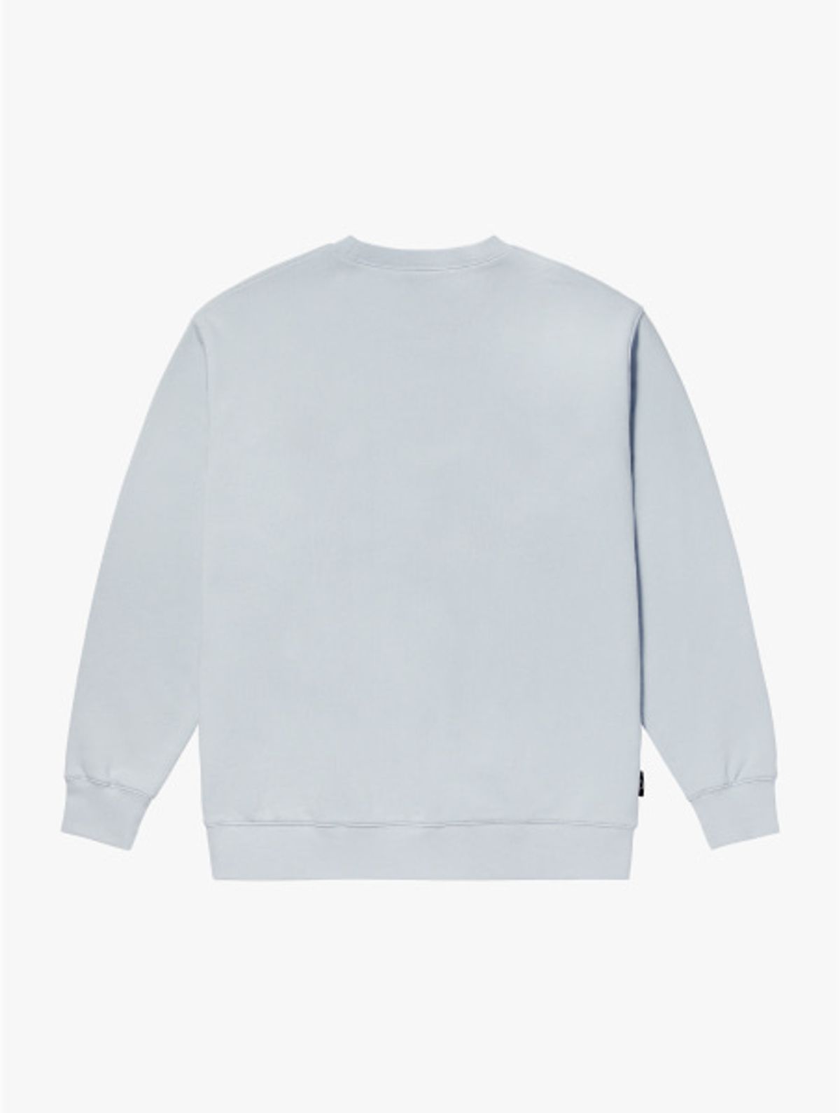 골스튜디오(GOALSTUDIO) ESSENTIAL APPLIQUE SWEAT-GREYSH BLUE