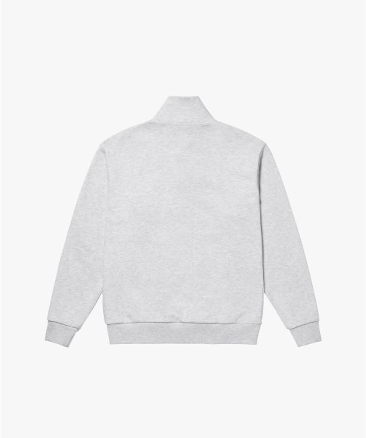 골스튜디오(GOALSTUDIO) EMBROIDERY HALF ZIP-UP-MELANGE GREY