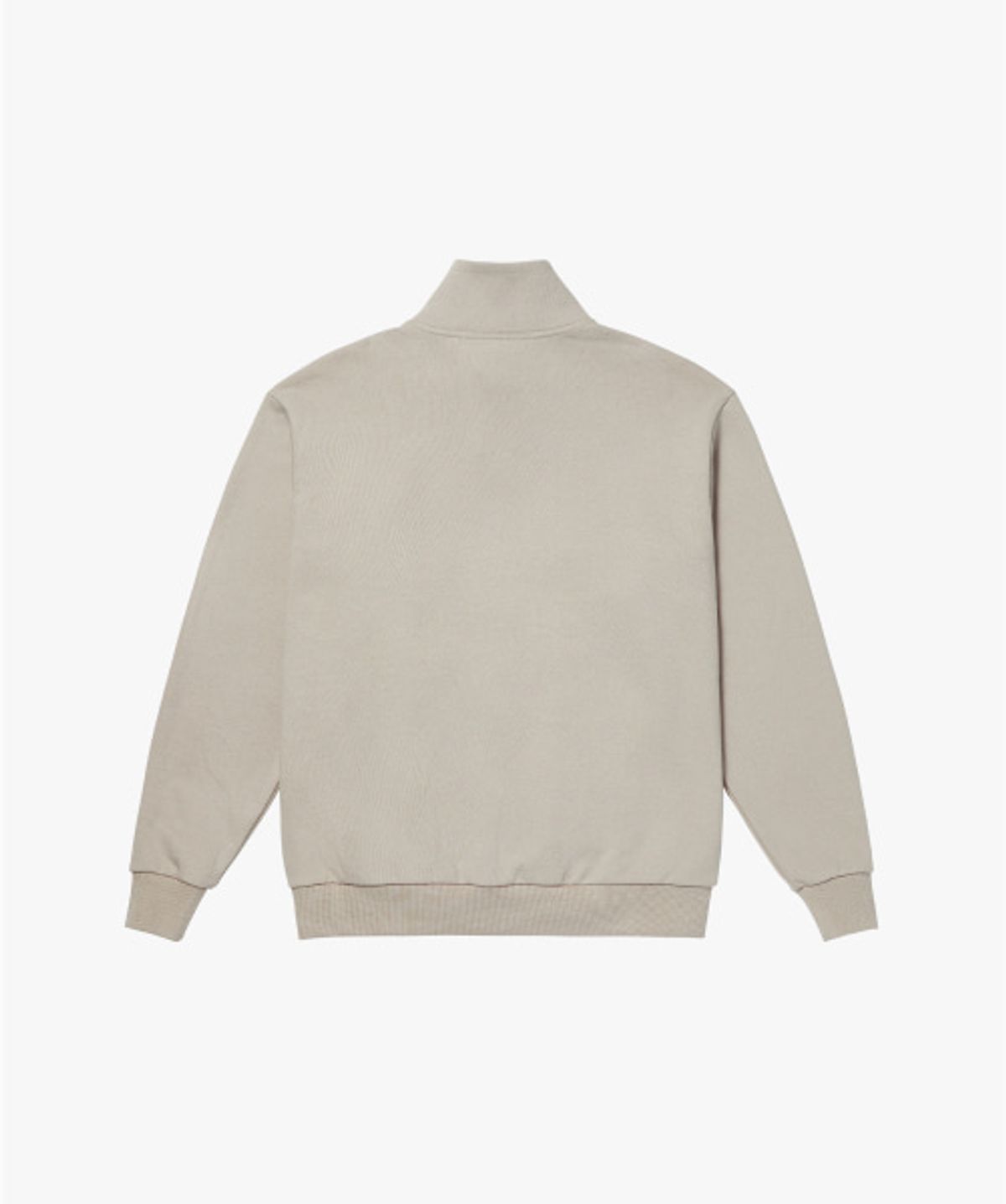 골스튜디오(GOALSTUDIO) EMBROIDERY HALF ZIP-UP-LIGHT BEIGE
