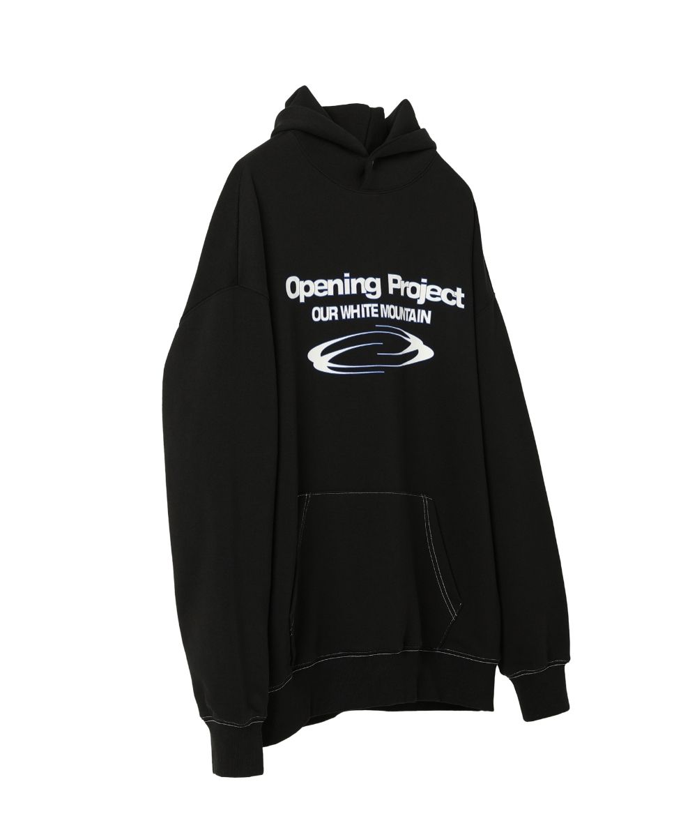 IVEレイ着用★OPENING PROJECT★W Identity Hoodie MUSINSA | OPENING PROJECT Identity Hoodie - Black