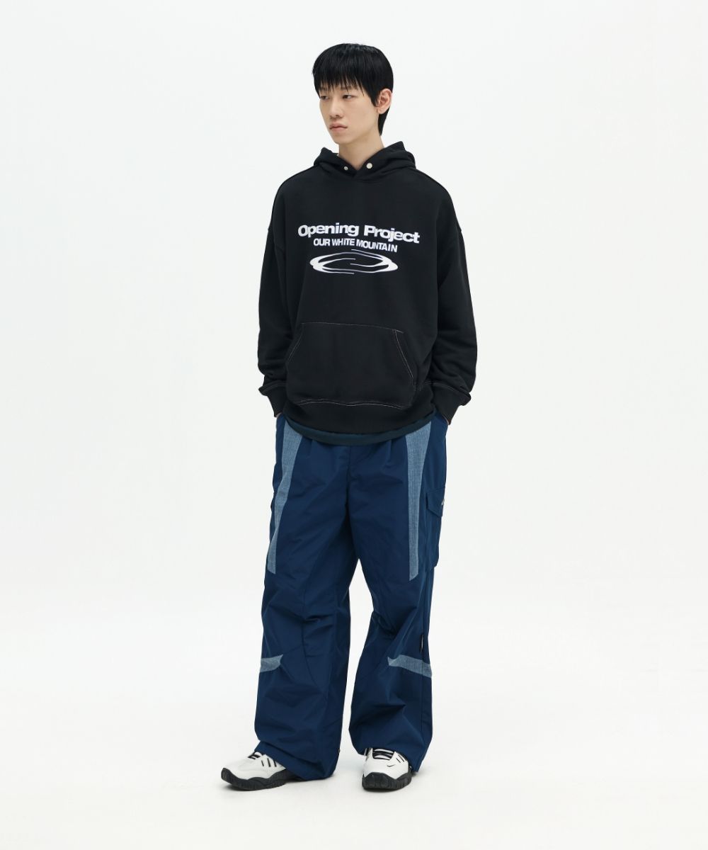 MUSINSA | OPENING PROJECT Identity Hoodie - Black