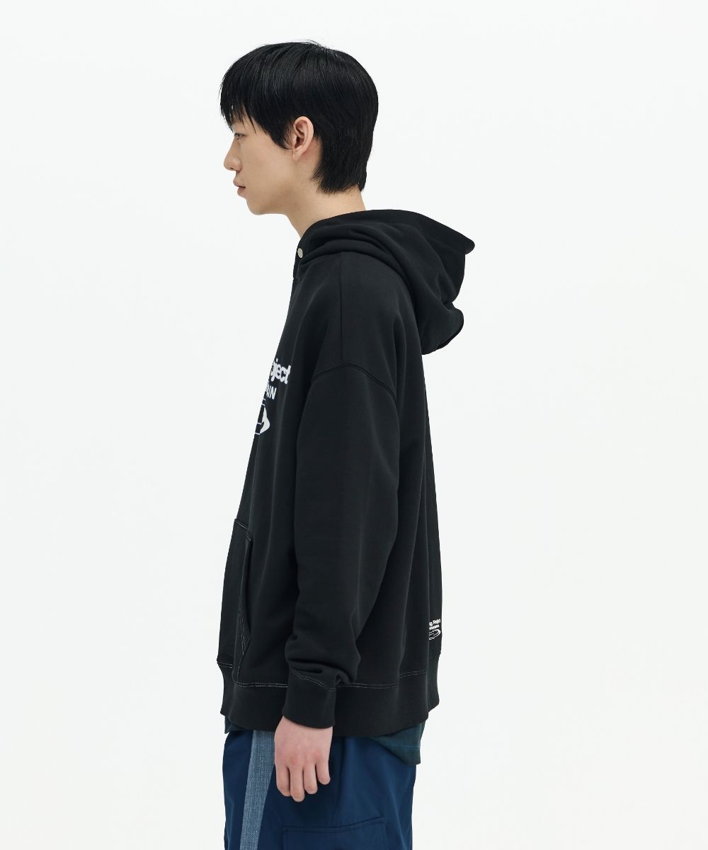 トップスその他 Opening Project W Identity Hoodie Black ☆OPENING PROJECT☆W IDENTITY HOODIE