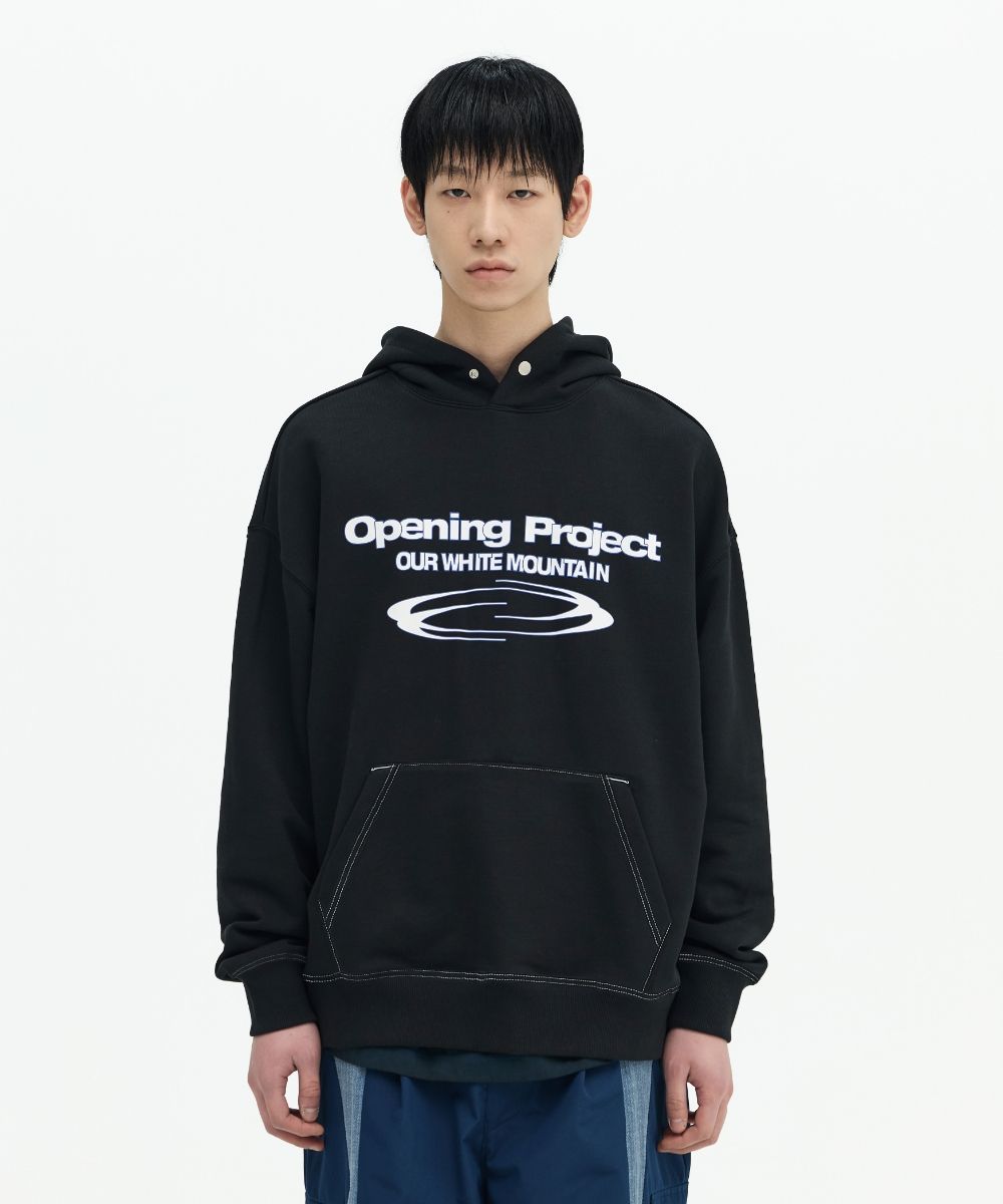 ★OPENING PROJECT★Identity Hoodie★送料・関税込★ MUSINSA | OPENING PROJECT Identity Hoodie - Black
